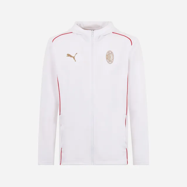 AC Milan Casuals 2024/25 Giacca Zip Cappuccio uomo cotone