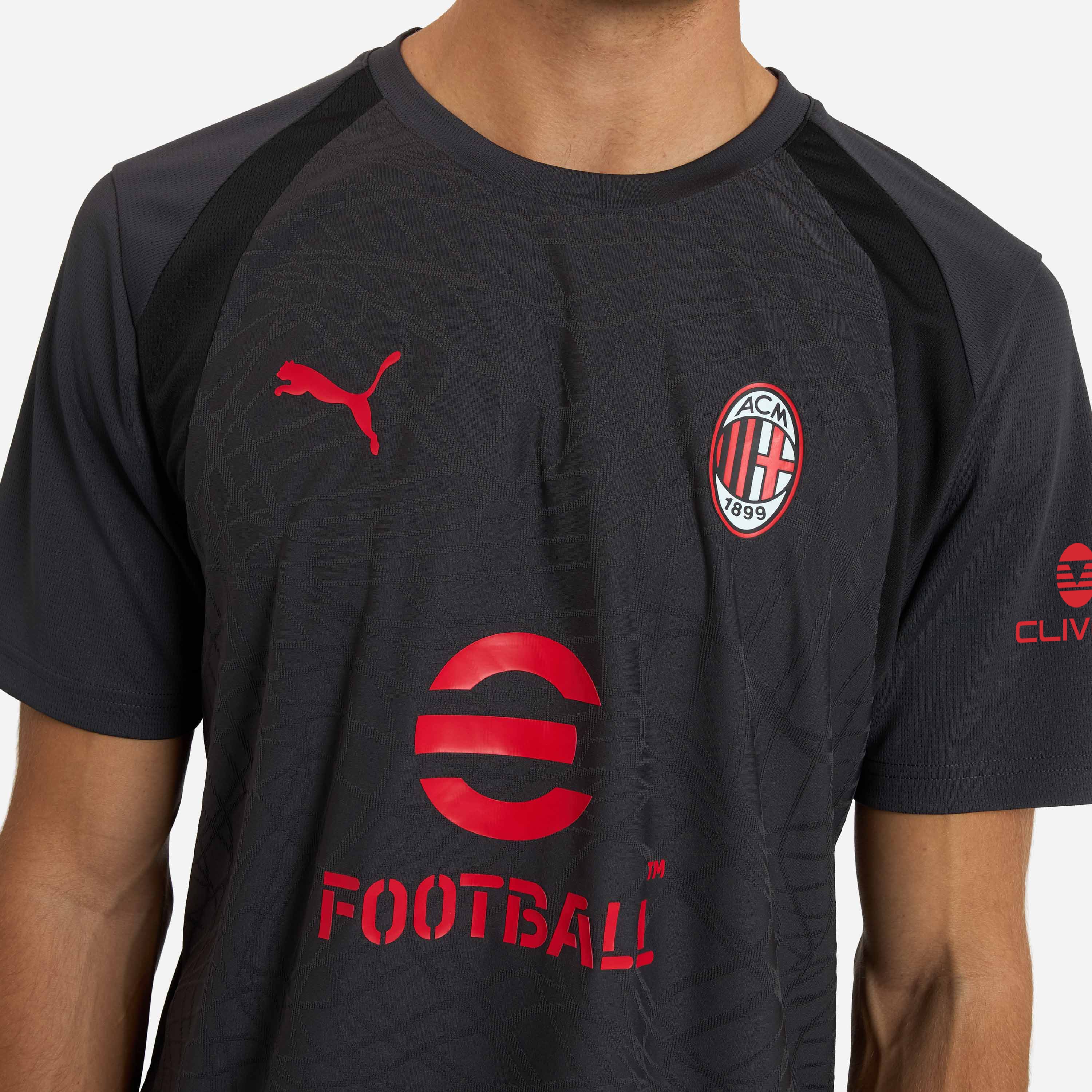 AC Milan Allenamento 2026/27 maglia grigia slim drycell