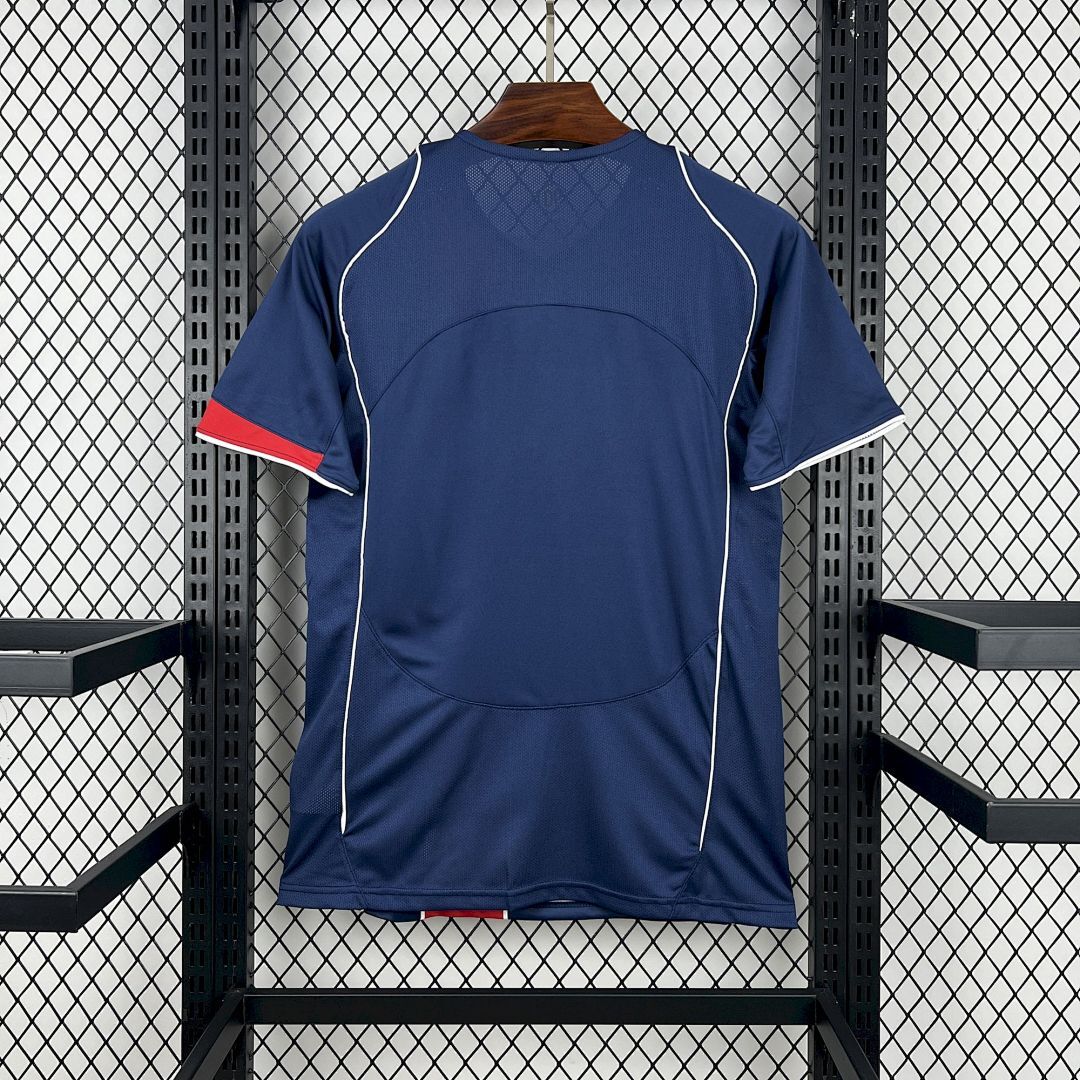 Maglia PSG 2004/05 Home blu striscia rossa S-XXL