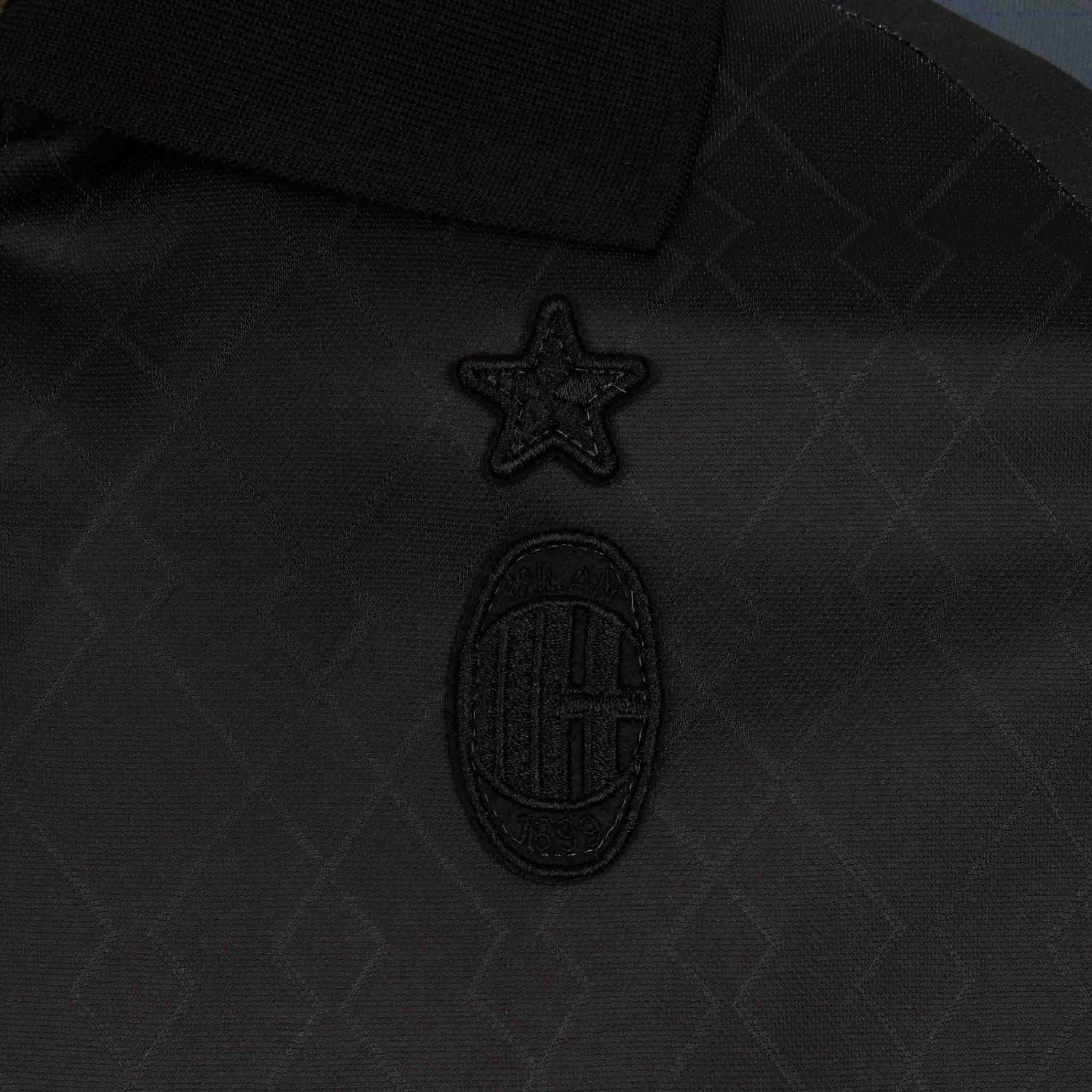 AC Milan 1995/96 Blackout maglia retro nera