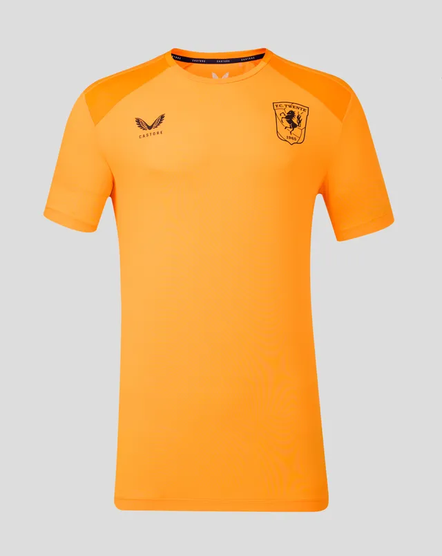 Twente Training 26/27 t-shirt uomo arancione tessuto traspirante