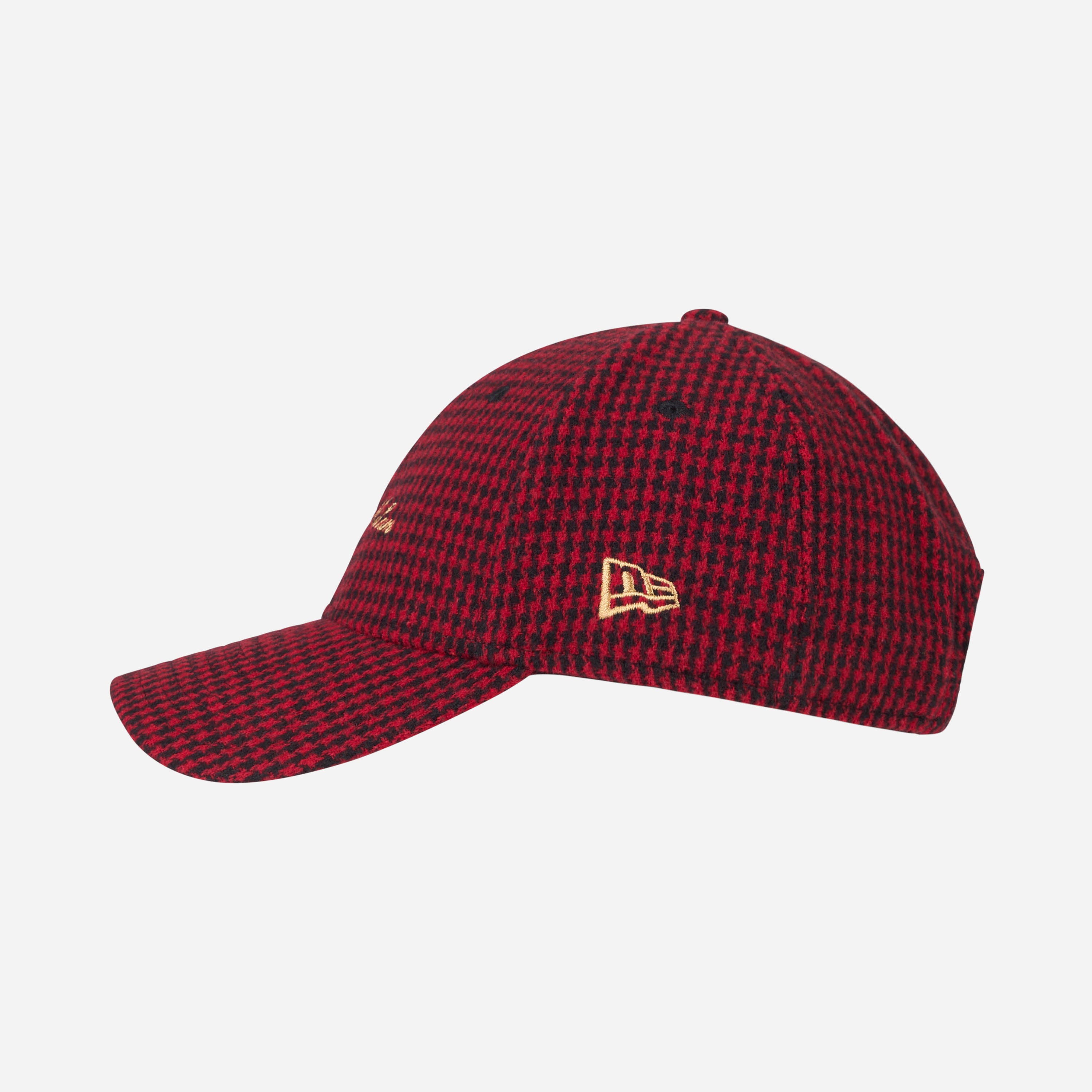 AC Milan 9FORTY New Era cappello rosso-nero oro