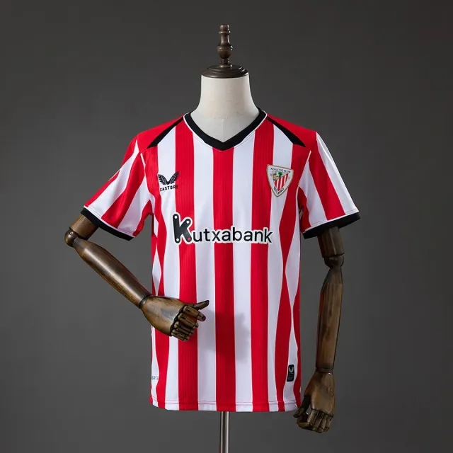 Athletic Bilbao 2026/27 Prima Maglia calcio righe S-4XL