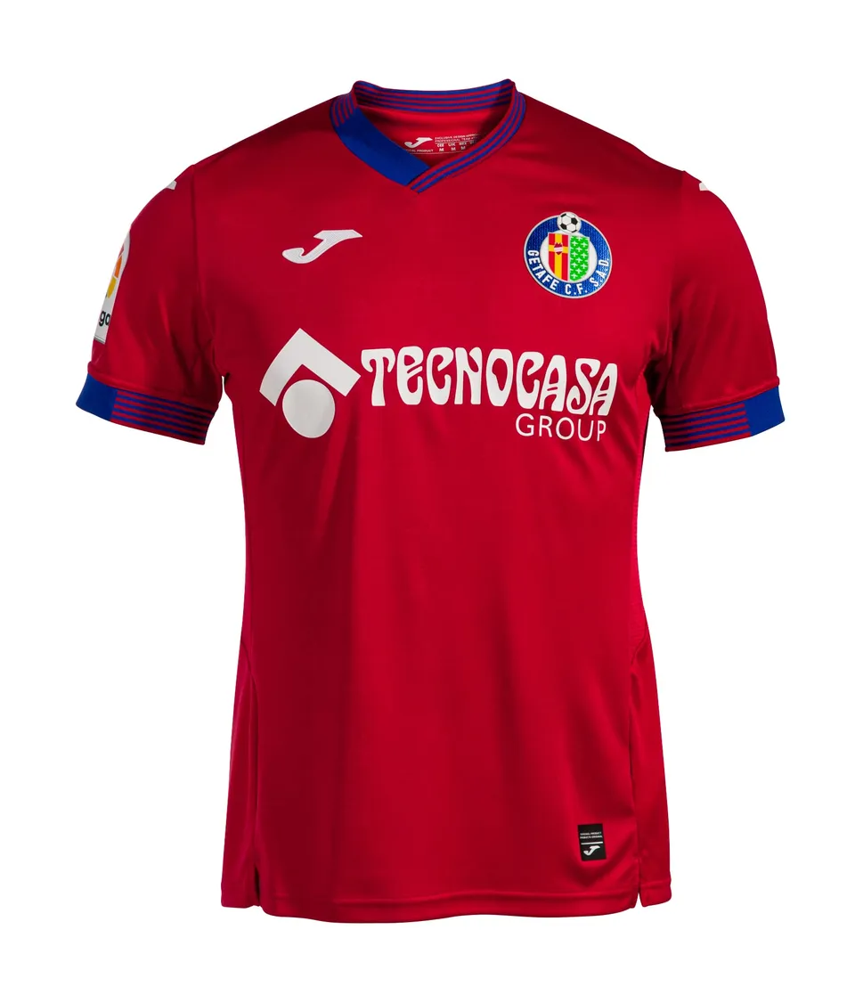 Getafe Seconda Maglia 2022-23 maglia S rossa traspirante