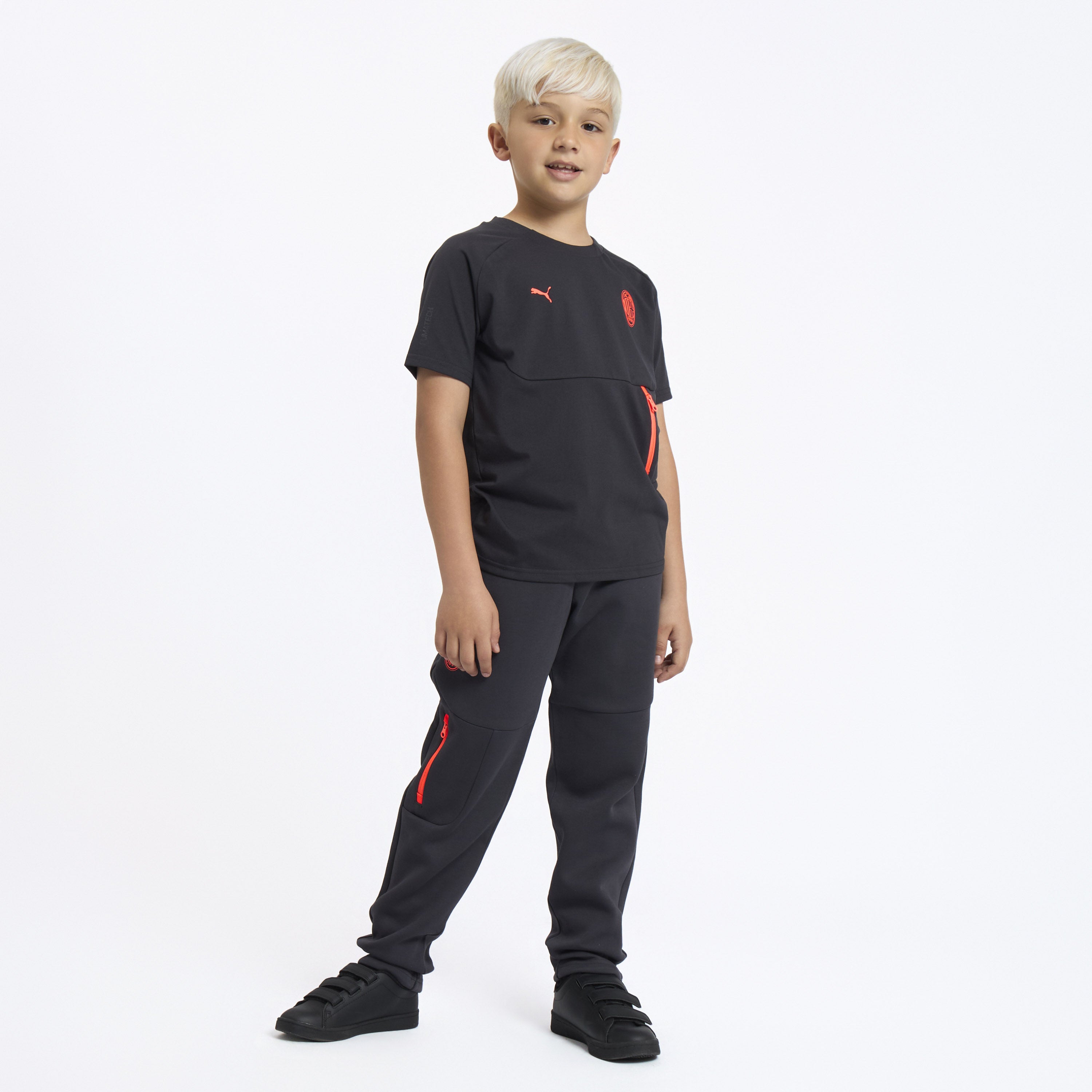 AC Milan Pumatech 2026/27 t-shirt bambino grigia 8 anni
