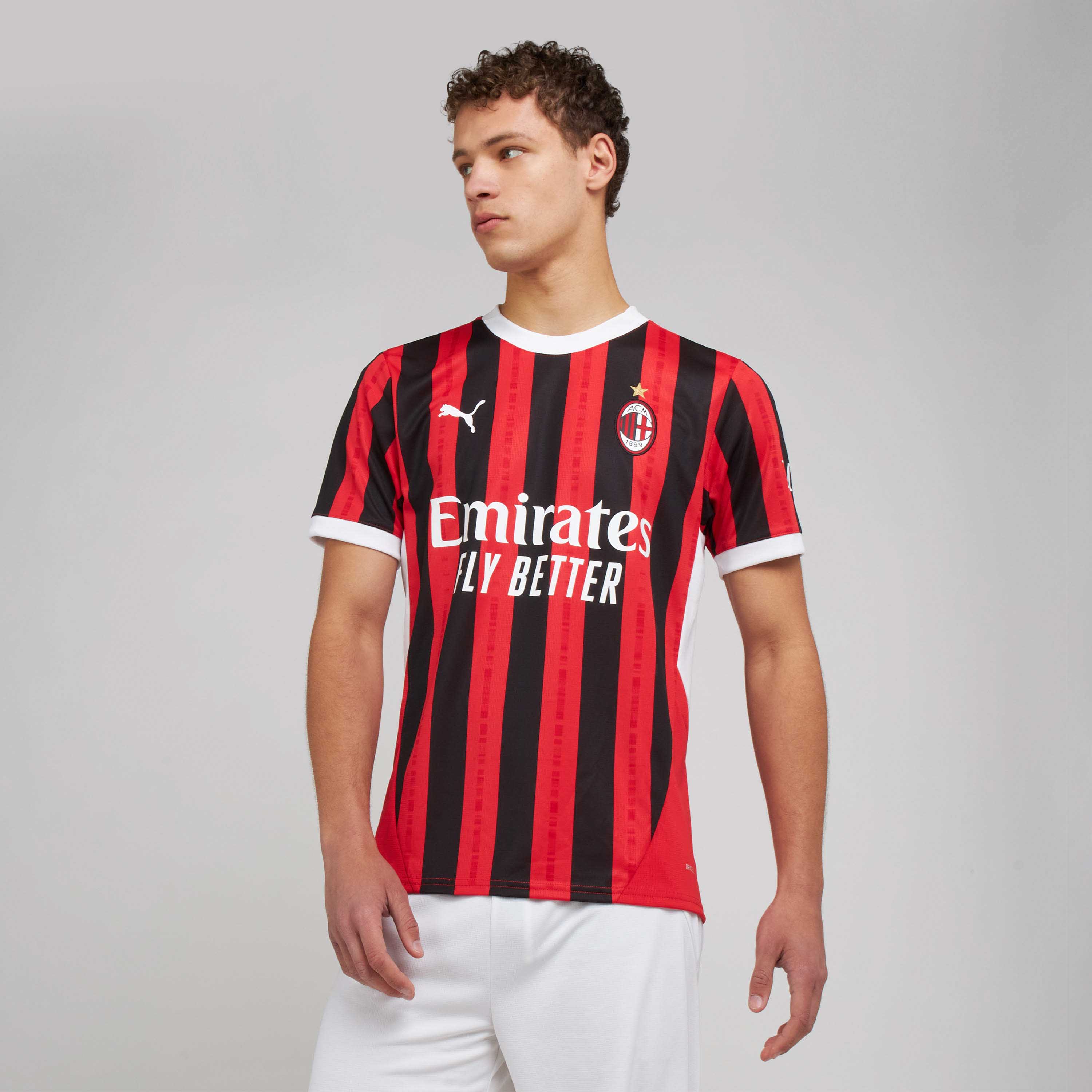 AC Milan Home 2024/25 maglia gara uomo M strisce