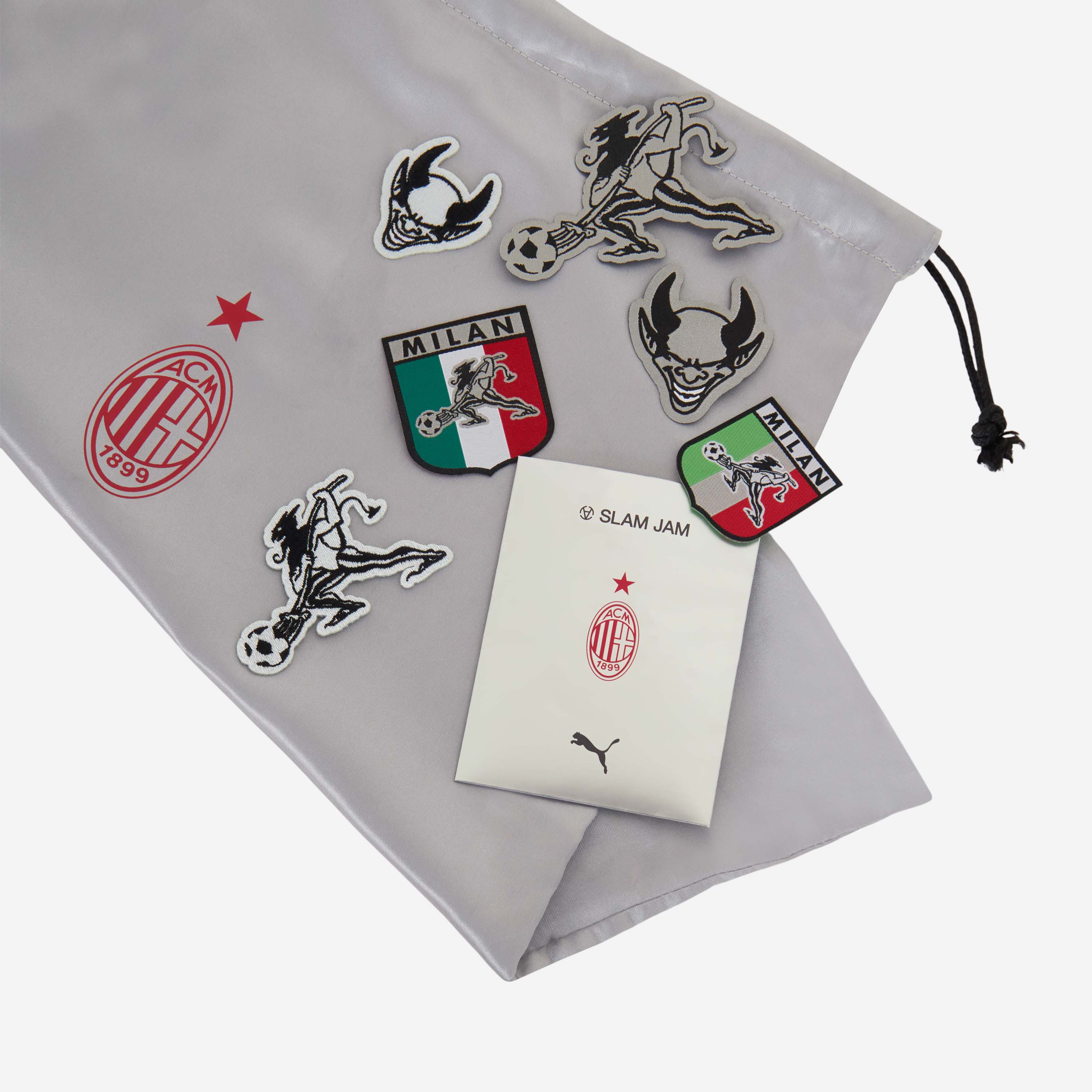 Puma x AC Milan x Slam Jam maglia rossa limited edition uomo