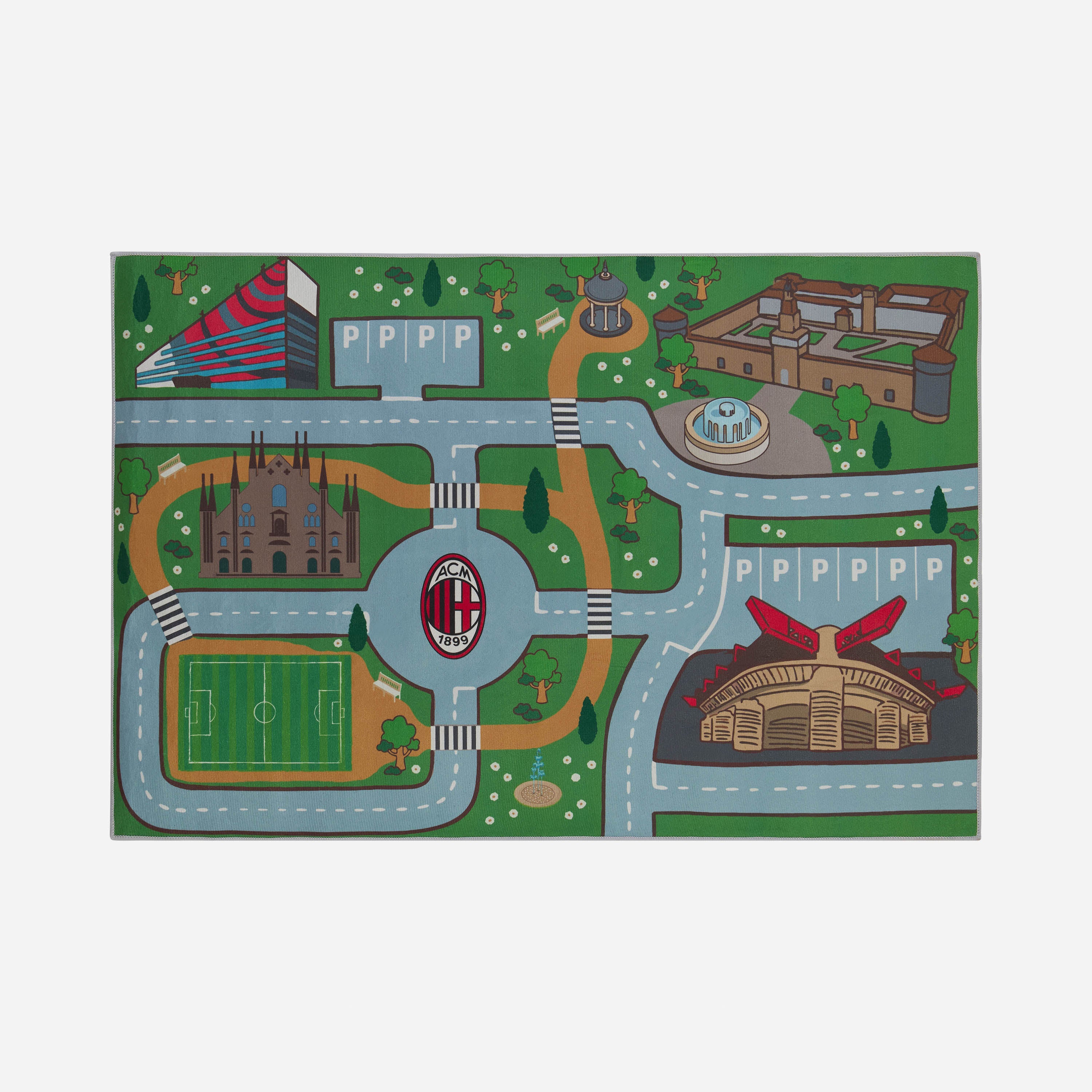 AC Milan Play Mat tappeto gioco 118x80 cm poliestere