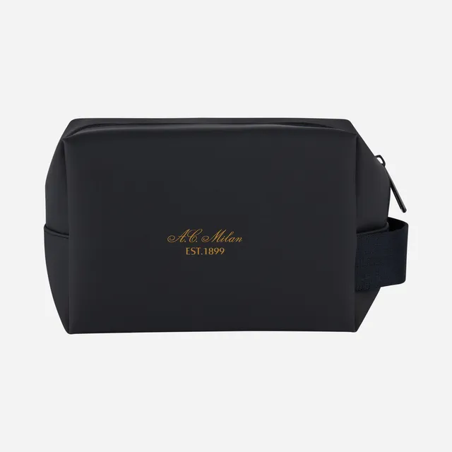 AC Milan beauty case impermeabile nero 21x13cm
