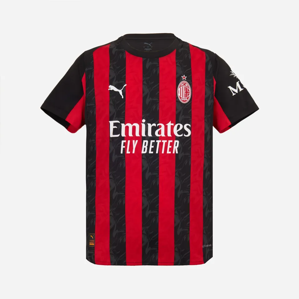 AC Milan Home Authentic 2025/26 maglia uomo rossonera