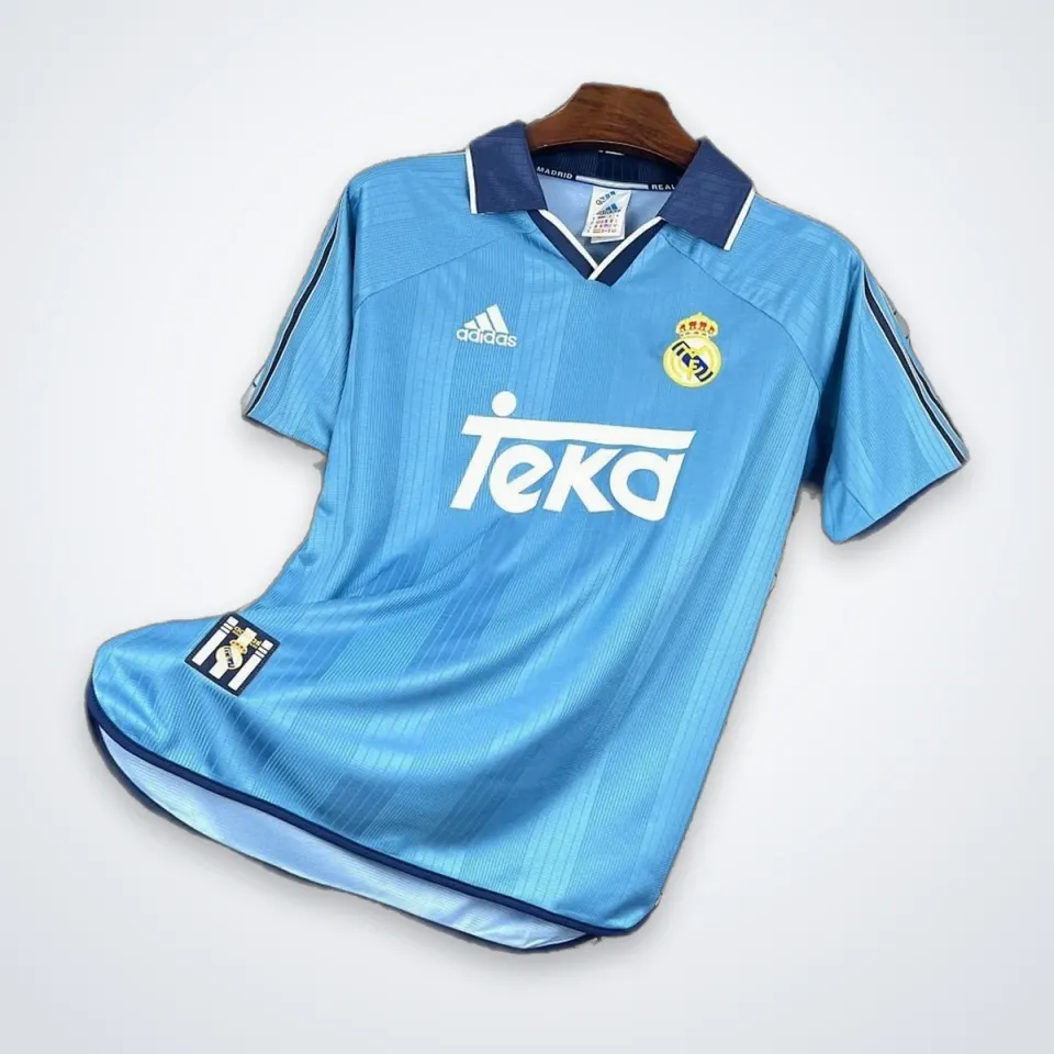 Tifoso Store Real Madrid 1999/00 terza maglia bianca retro