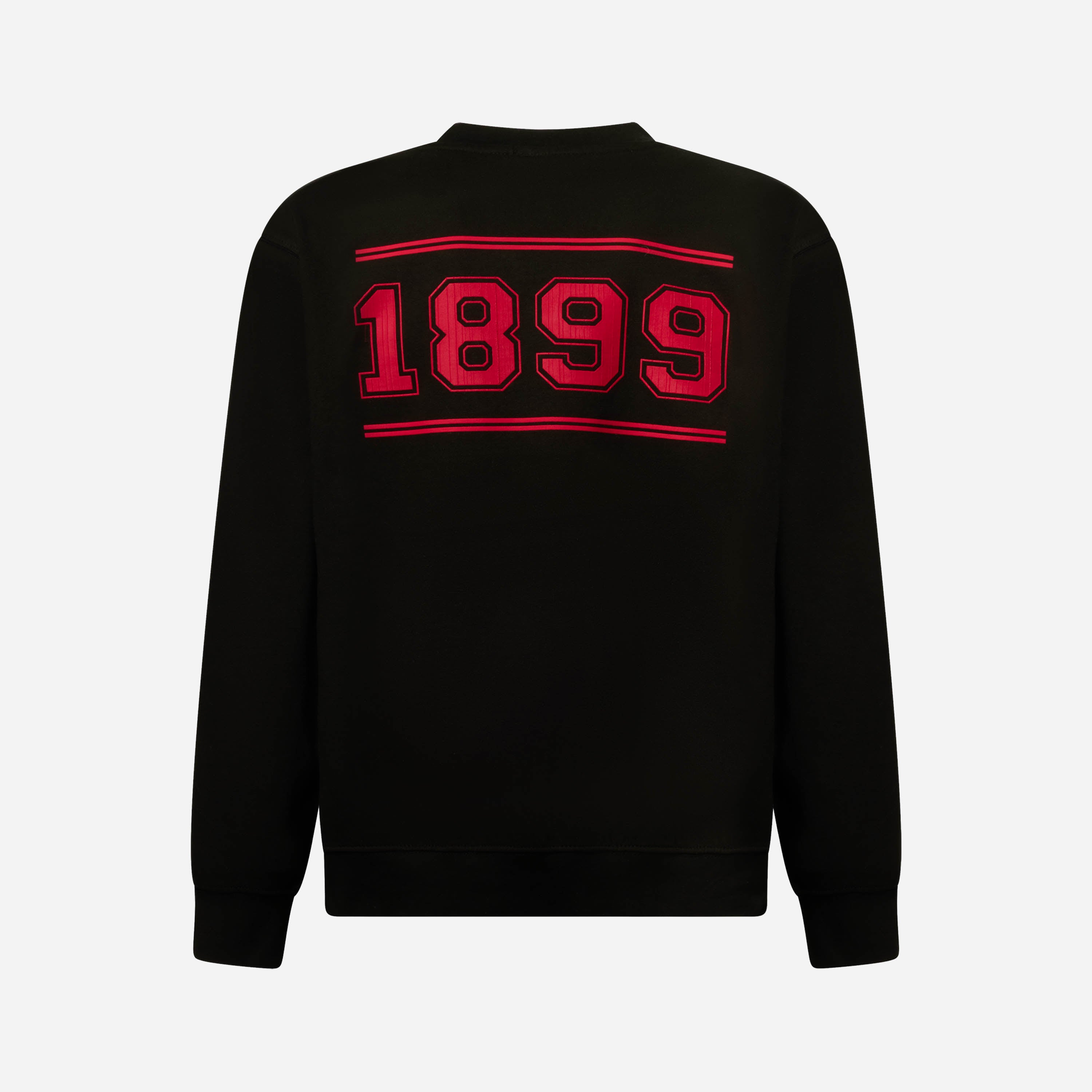 AC Milan College felpa uomo L girocollo cotone 1899