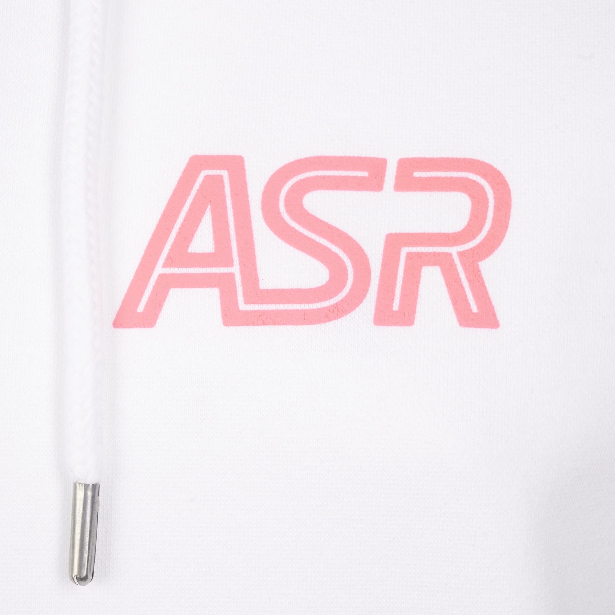 AS Roma Linea Fluo felpa bianco e rosa fluo S