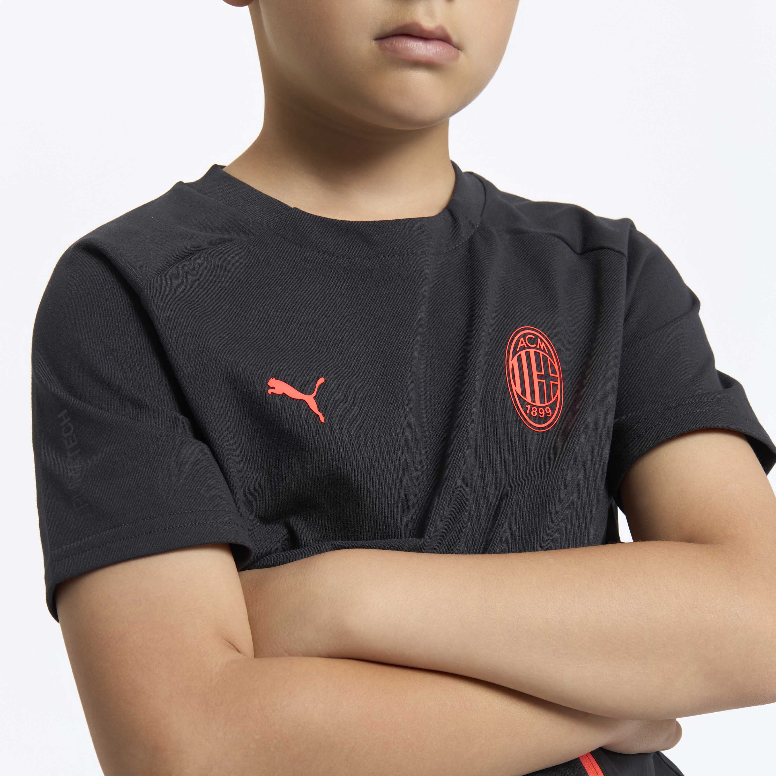 AC Milan Pumatech 2026/27 t-shirt bambino grigia 8 anni