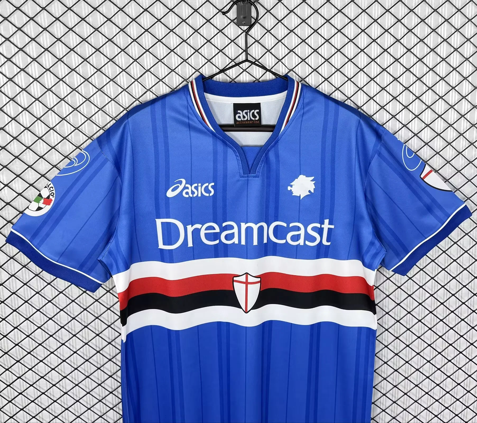 Tifoso Store Sampdoria 2001/02 Retro maglia home Dreamcast