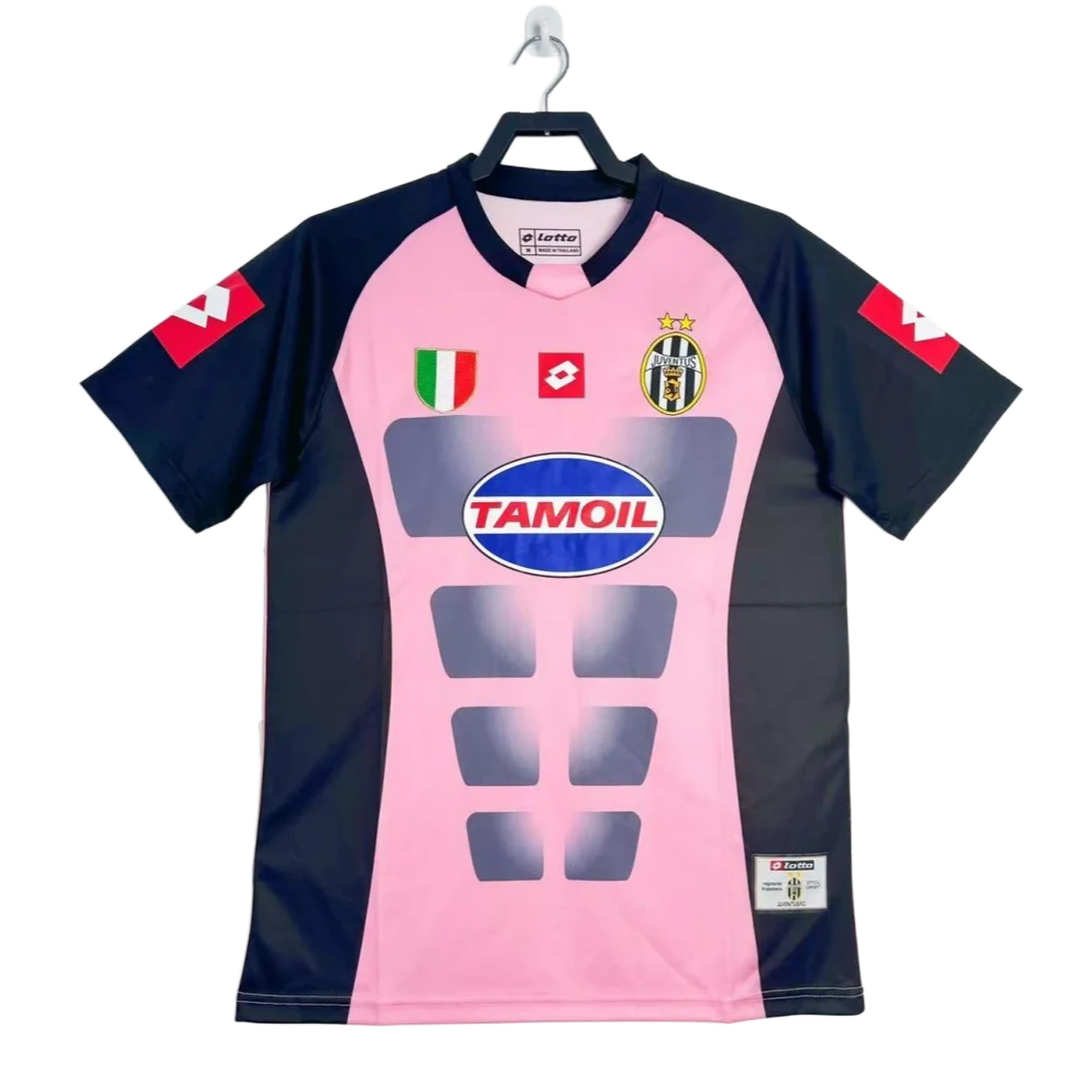 Maglie da Calcio Juventus Rosa 2002/03 Maglia Tamoil
