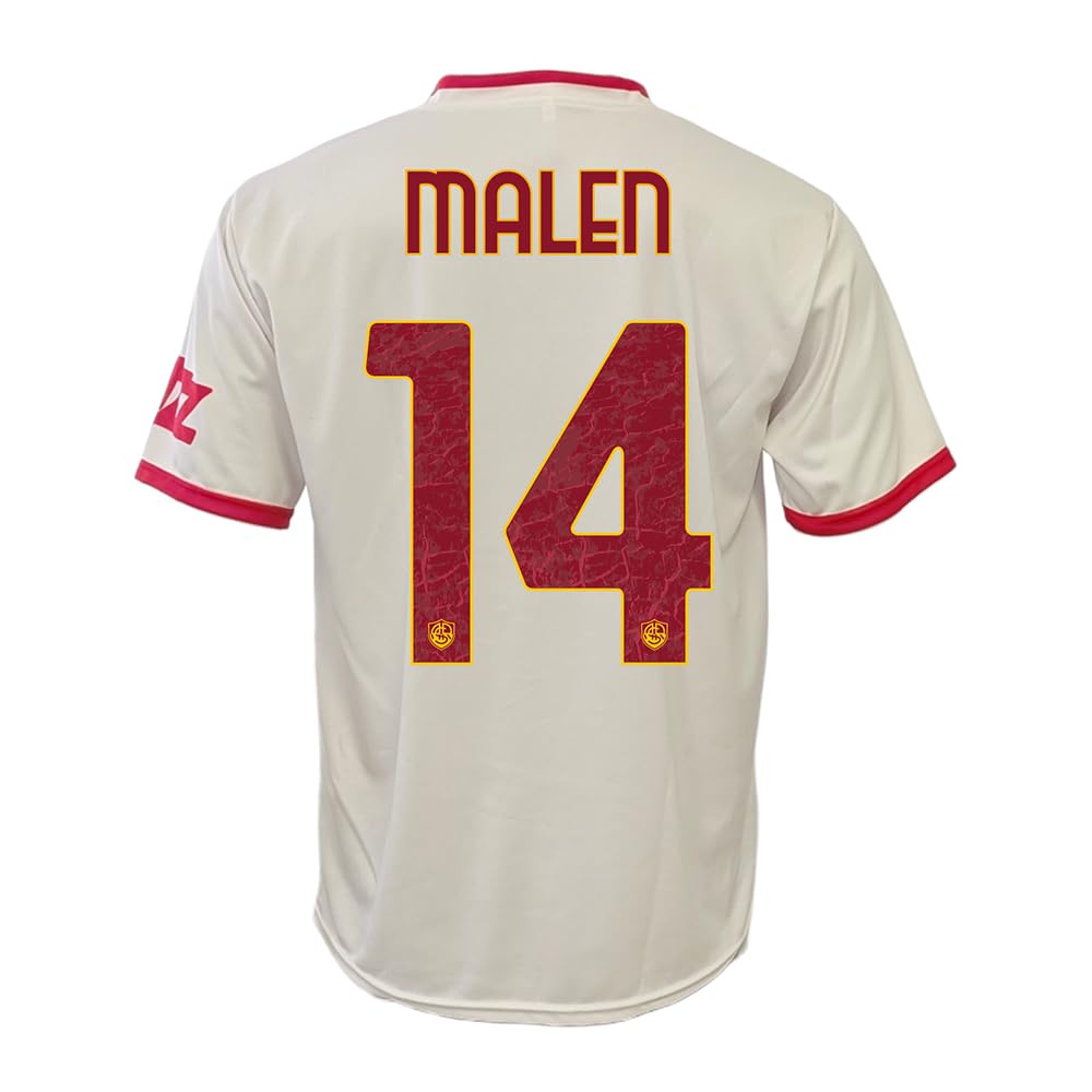 Roma Fanshop Abbigliamento AS Roma Replica Away 26-27 maglia bianca