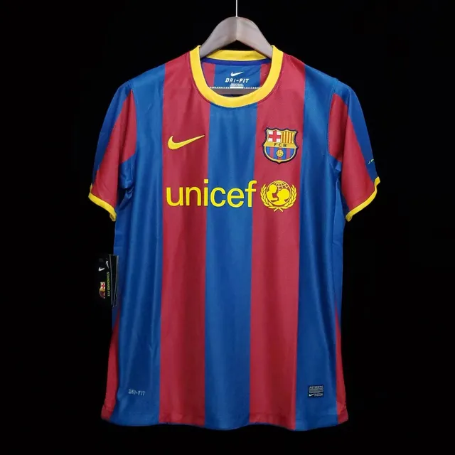 Barcellona Retro 2010/11 maglia calcio blaugrana taglia L