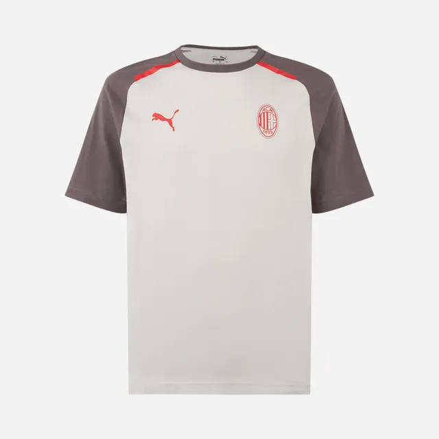 AC Milan Casuals 2023/24 T-Shirt Uomo Cotone Nera