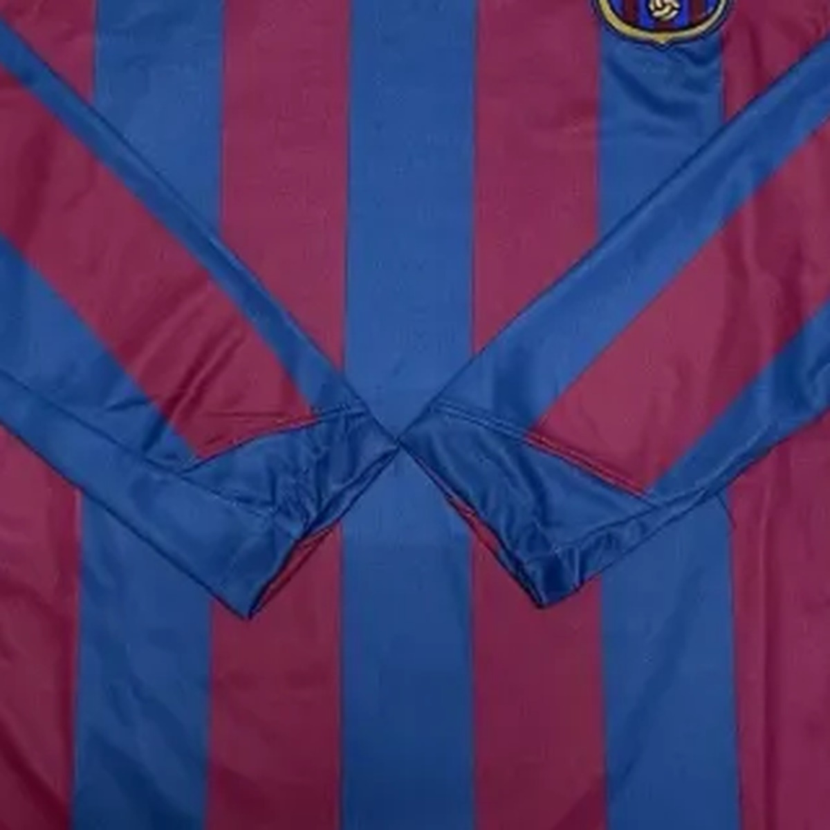 Barcellona 2005/06 Home maglia manica lunga retro blaugrana