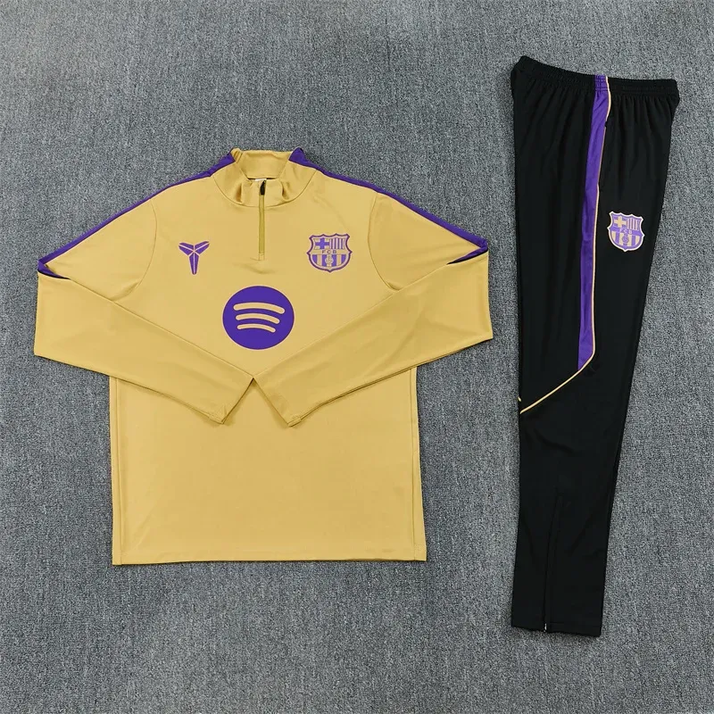 Tifoso Store Bambino Barcellona 2026/27 tuta gialla mezza zip
