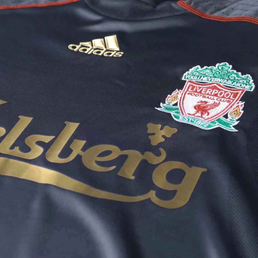 Tifoso Store Maglie da Calcio Liverpool 2009/10 Seconda Maglia Nera