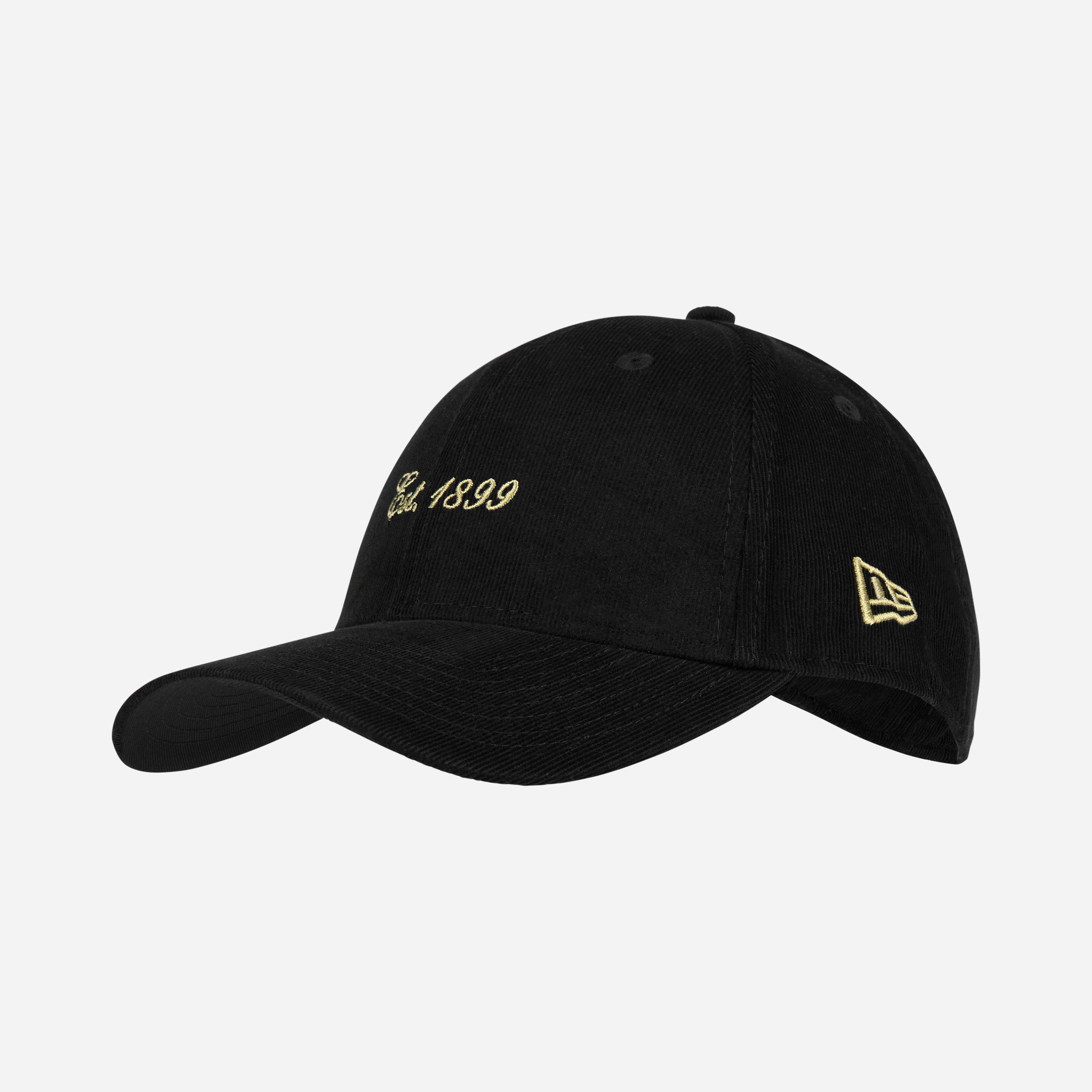 AC Milan 9FORTY New Era cappello nero oro 1899