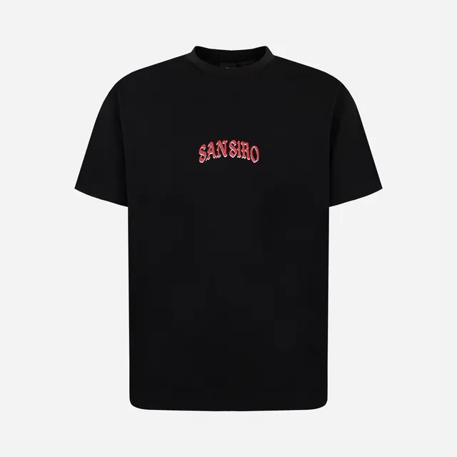 AC Milan San Siro maglia da tifoso nera taglia L
