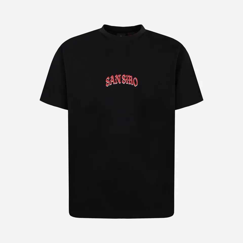 AC Milan San Siro maglia da tifoso nera taglia L