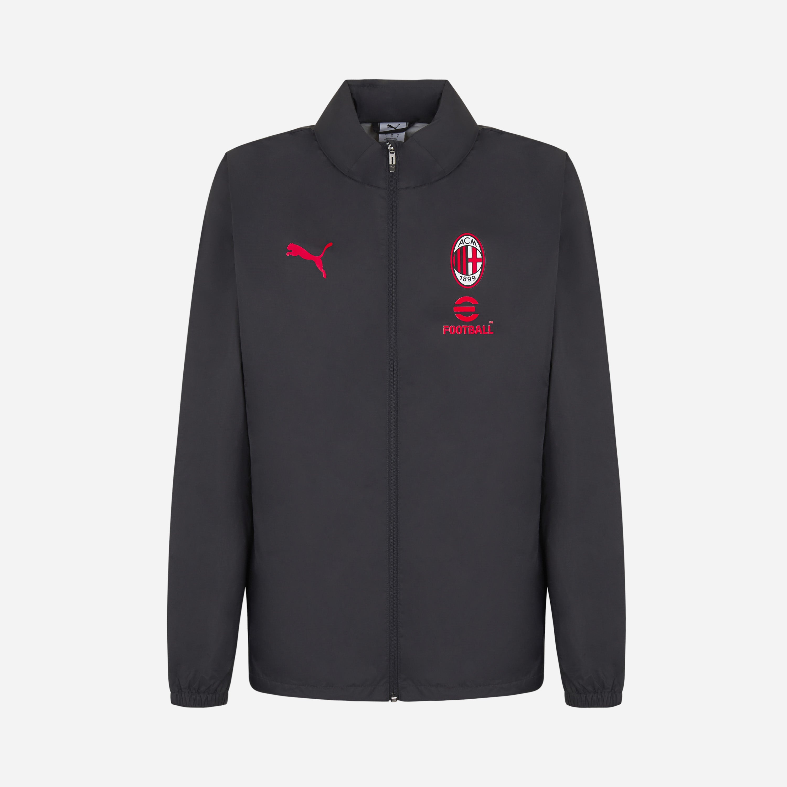 AC Milan Training 2026/27 giacca antipioggia zip uomo