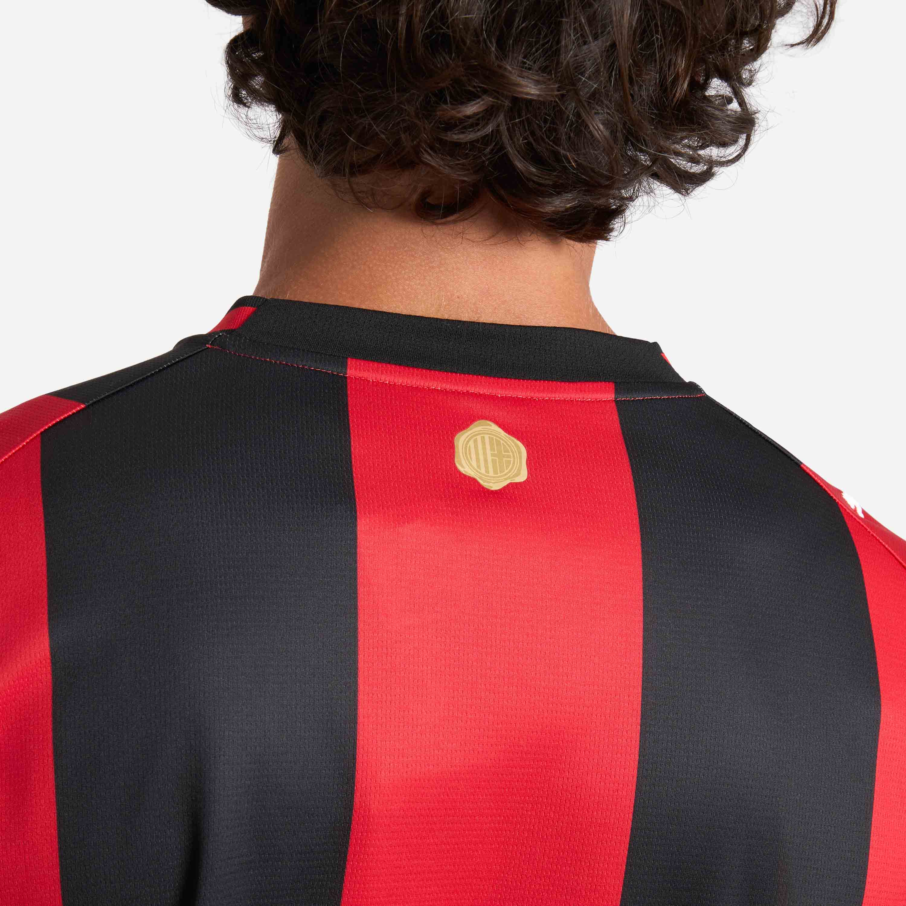 AC Milan Kit Gara Milan Home 2026/27 maglia manica lunga uomo