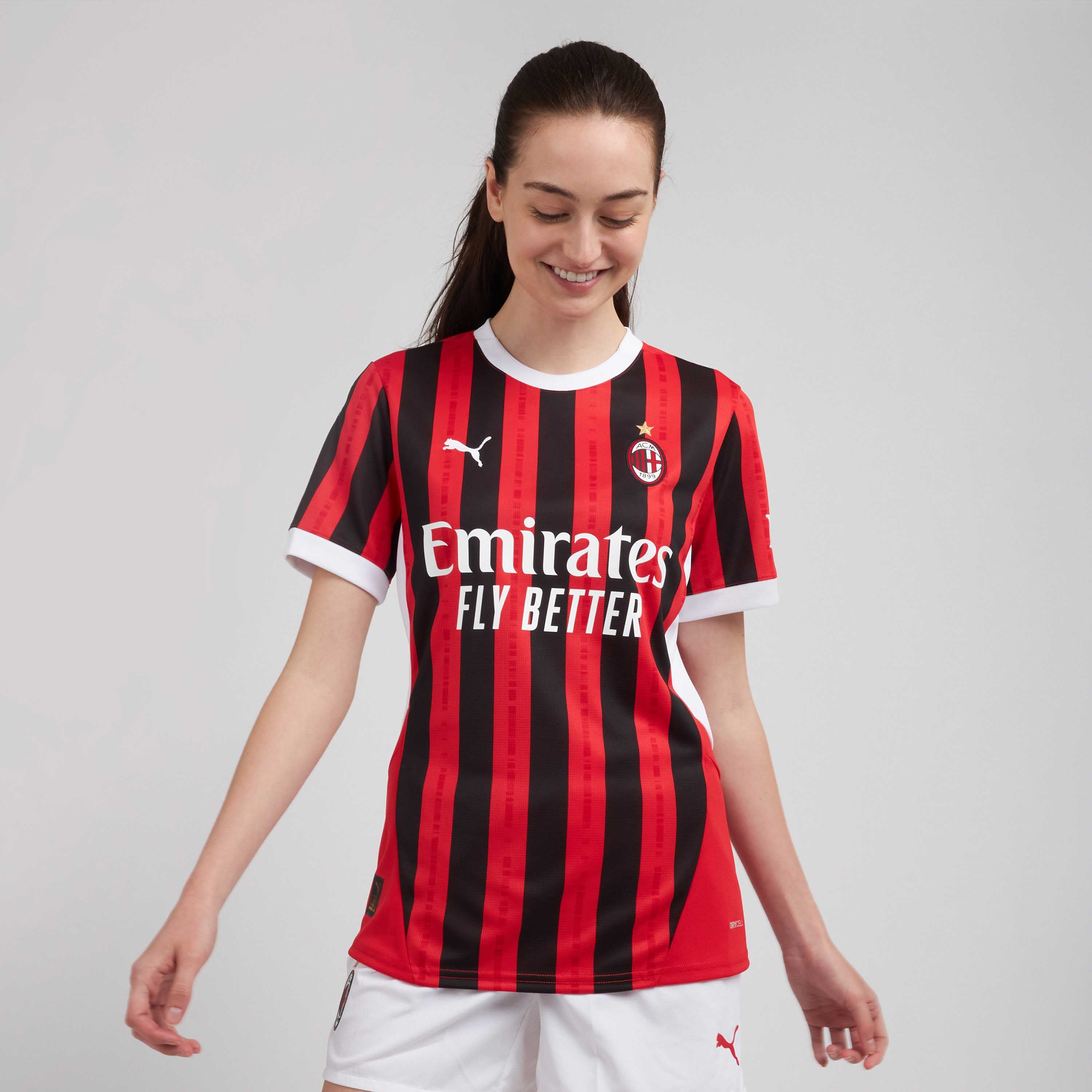 AC Milan Kit Gara Milan Home 2024/25 Maglia Donna Rossonera