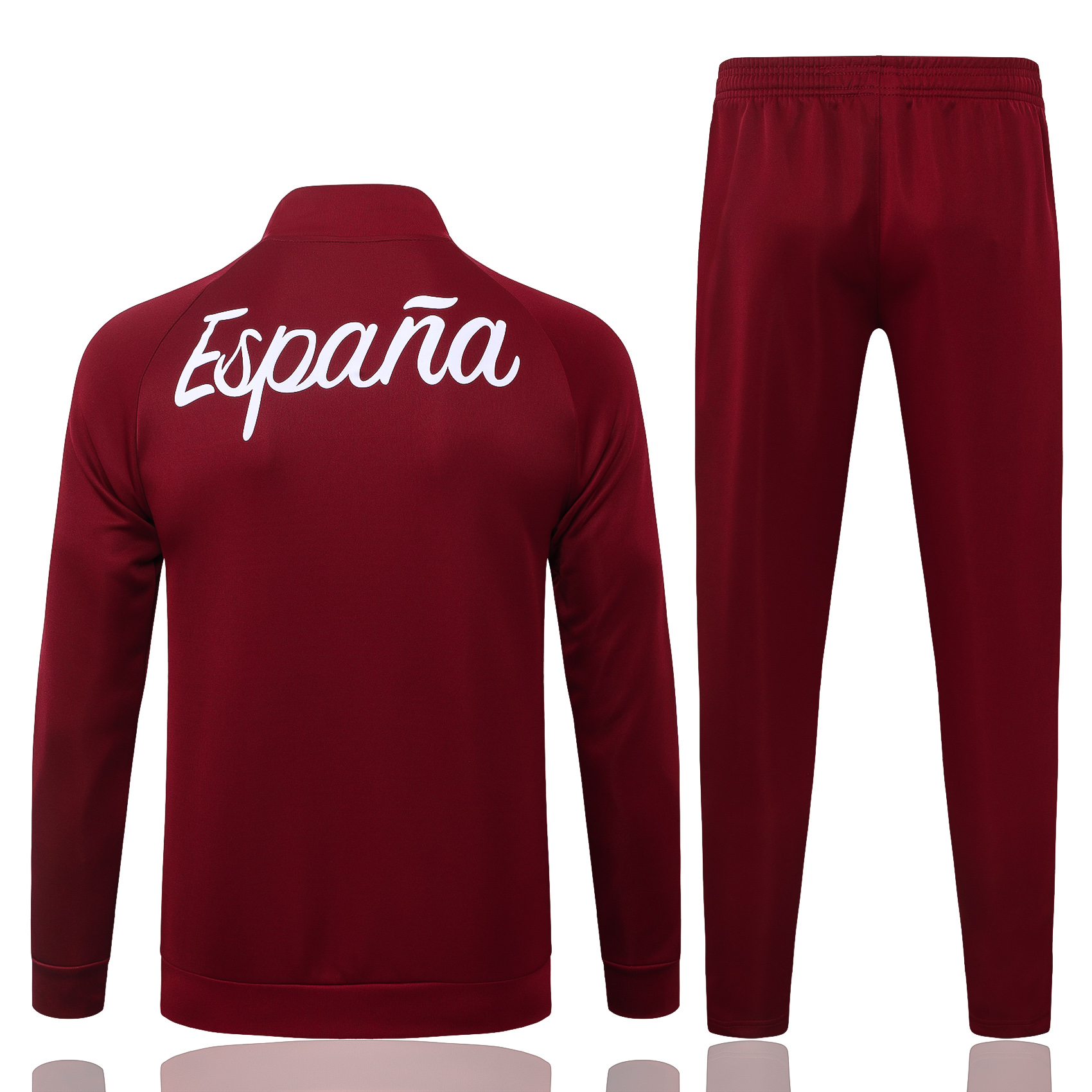 Spagna Allenamento 2026/27 tuta bambino rossa giacca pantaloni
