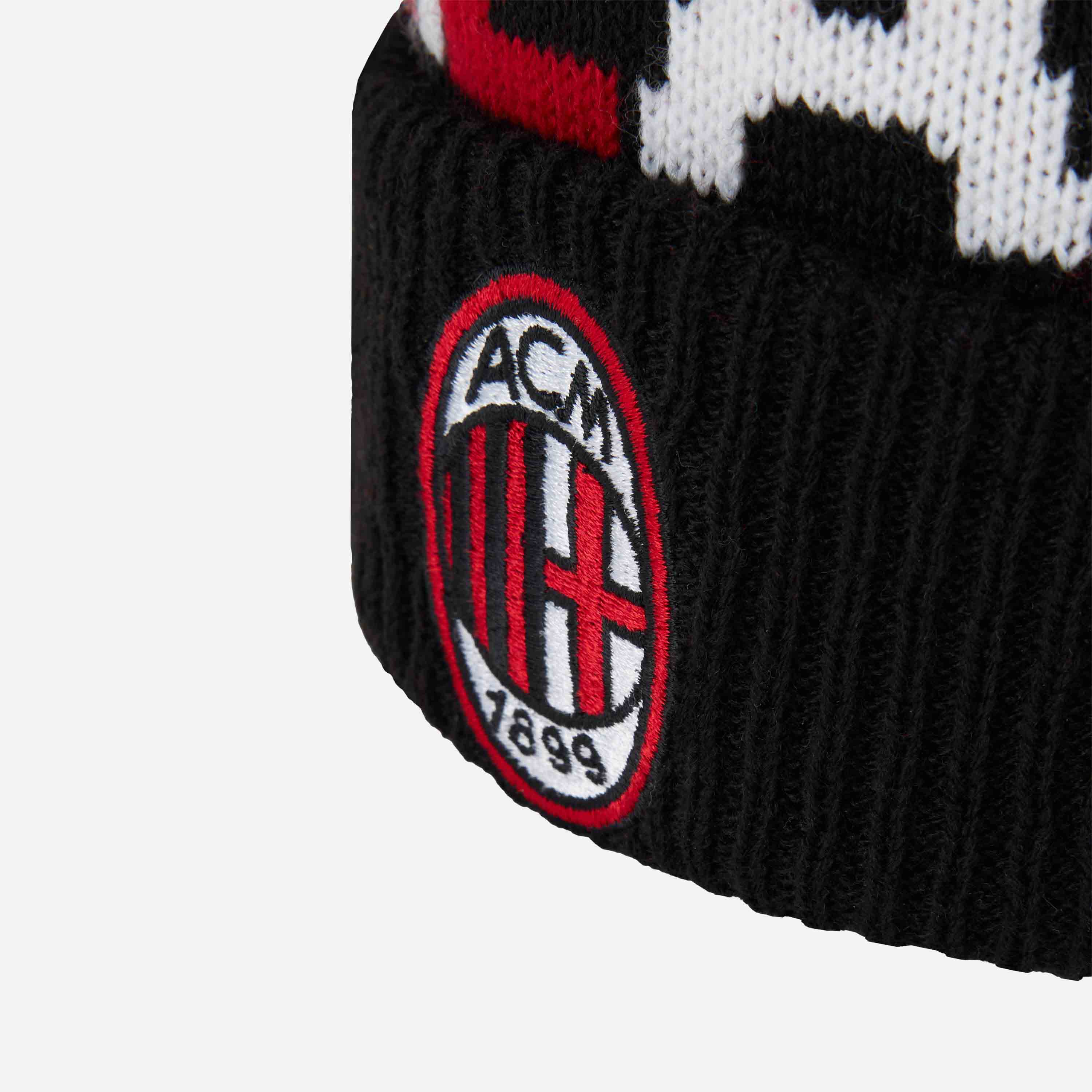 New Era x AC Milan berretto pon pon acrilico