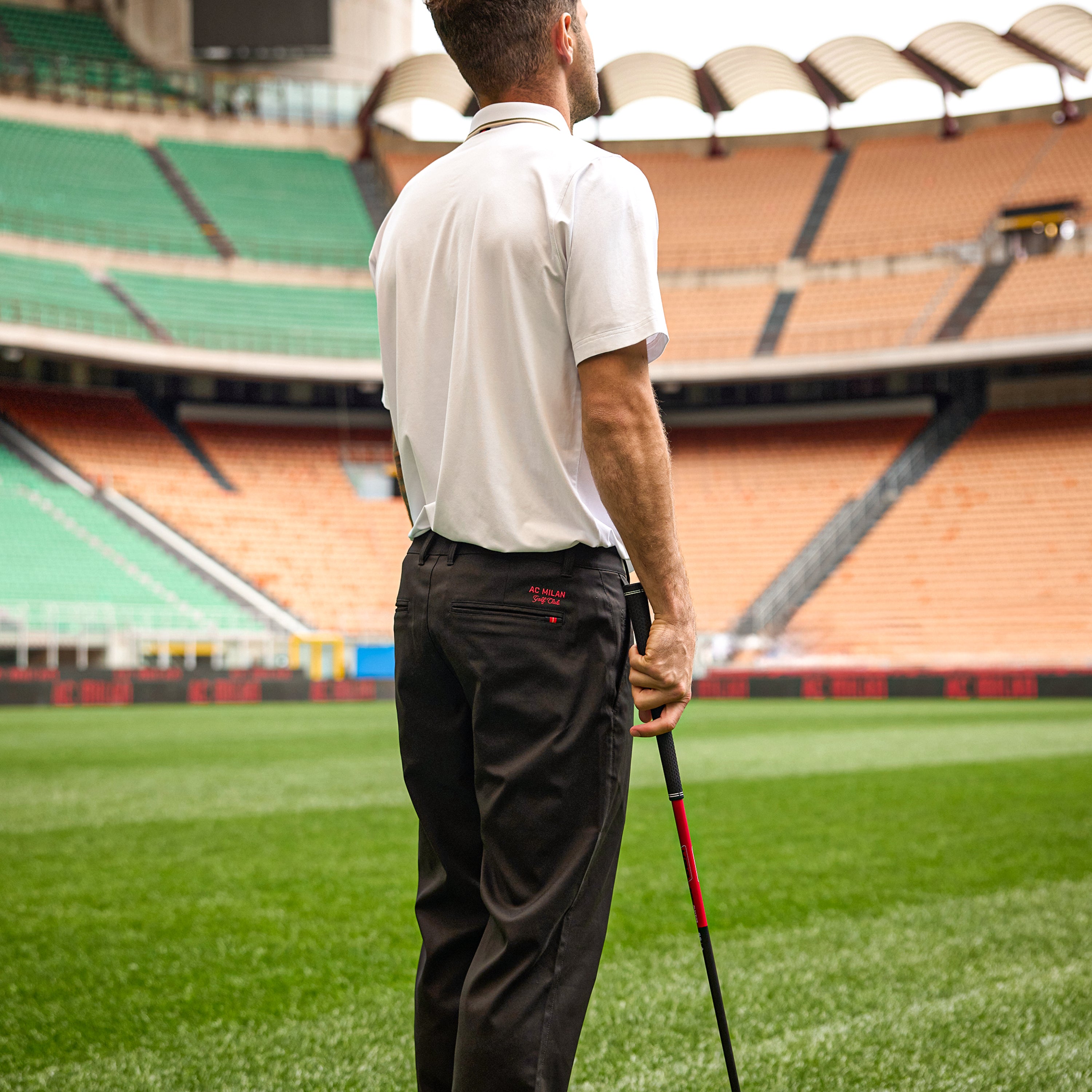 AC Milan Puma x ACM Golf Club pantaloni neri 34