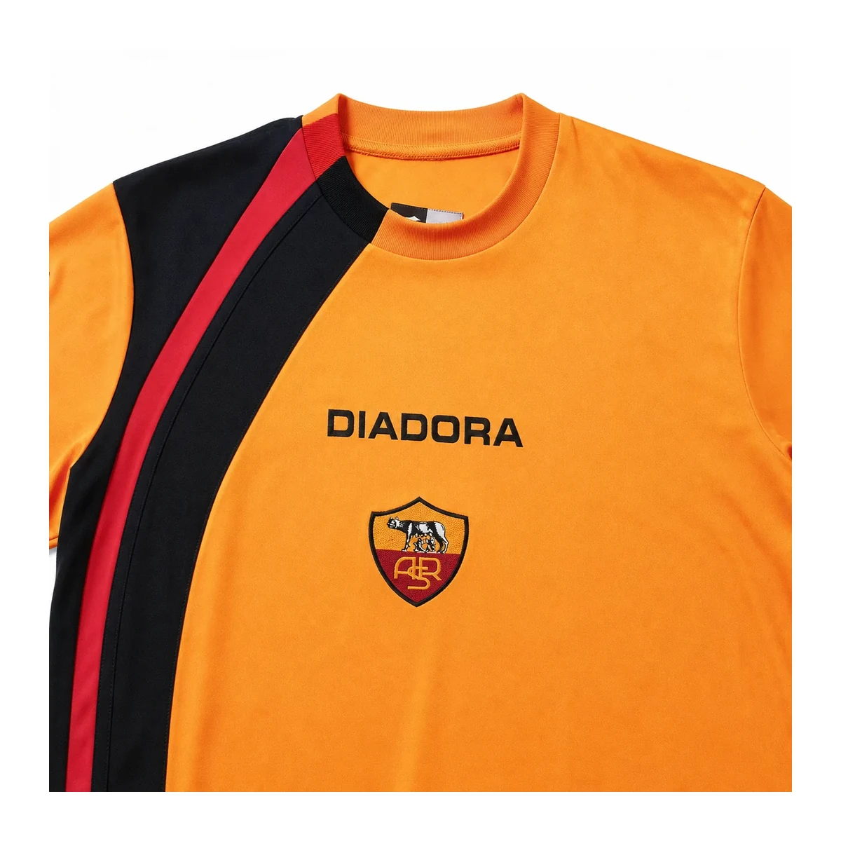 Roma Maglia Retro 2005/06 maglia calcio arancione Totti