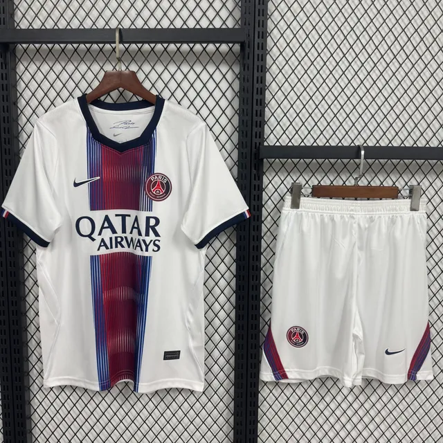 Tifoso Store Completi PSG Seconda Divisa 2026/27 completo calcio bianco blu