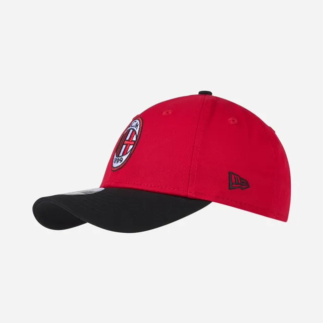AC Milan New Era 9Forty cappello bambino rosso nero cotone