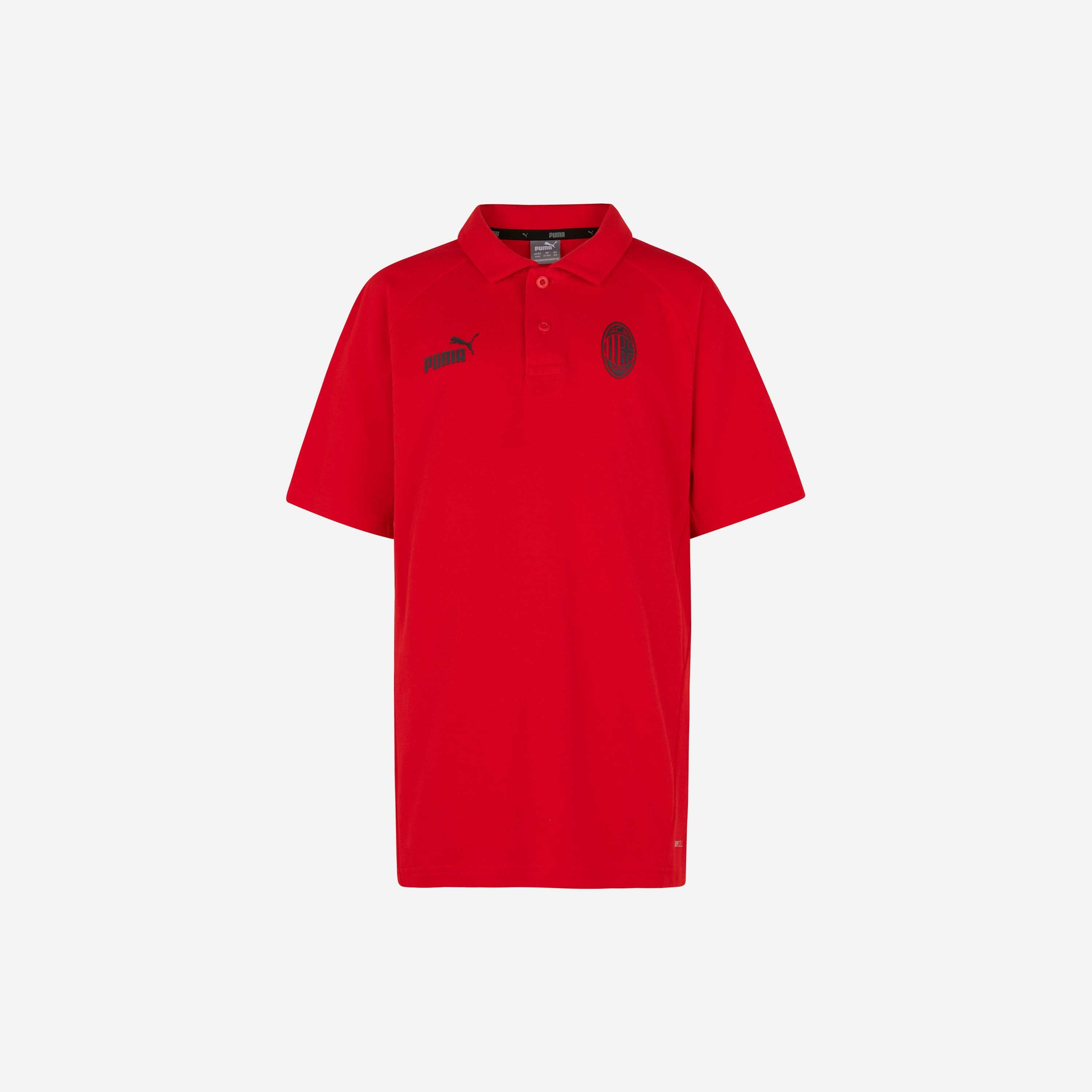 AC Milan Casuals polo bimbo cotone taglie 6-14 anni