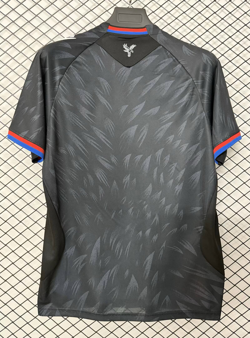Crystal Palace 2026/27 maglia trasferta nera maniche corte