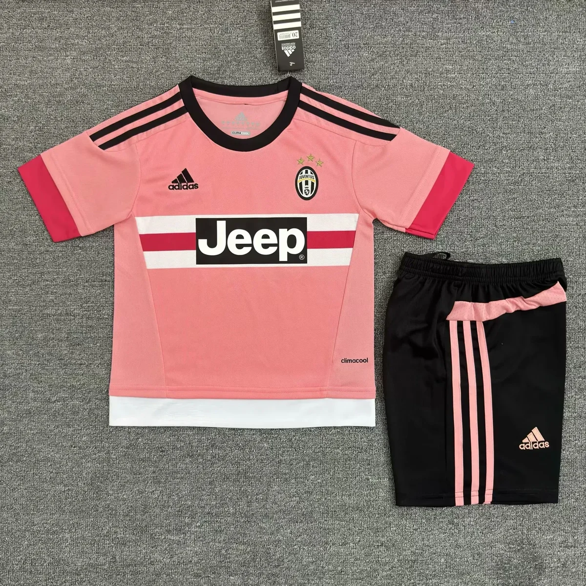 Tifoso Store Bambino Juventus 2015/16 completo rosa bambino