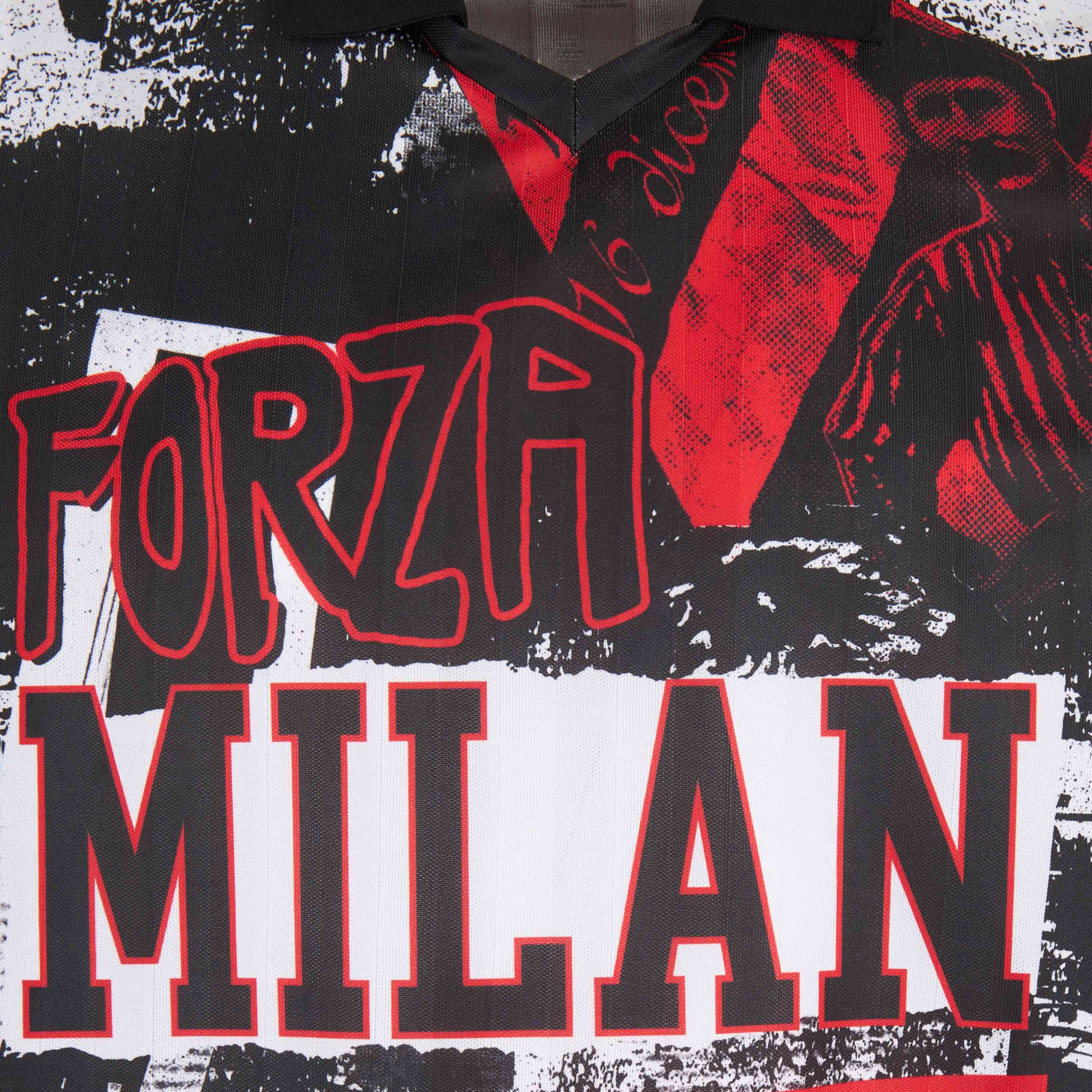 Maglie retro Milan NRGY maglia retro nera uomo