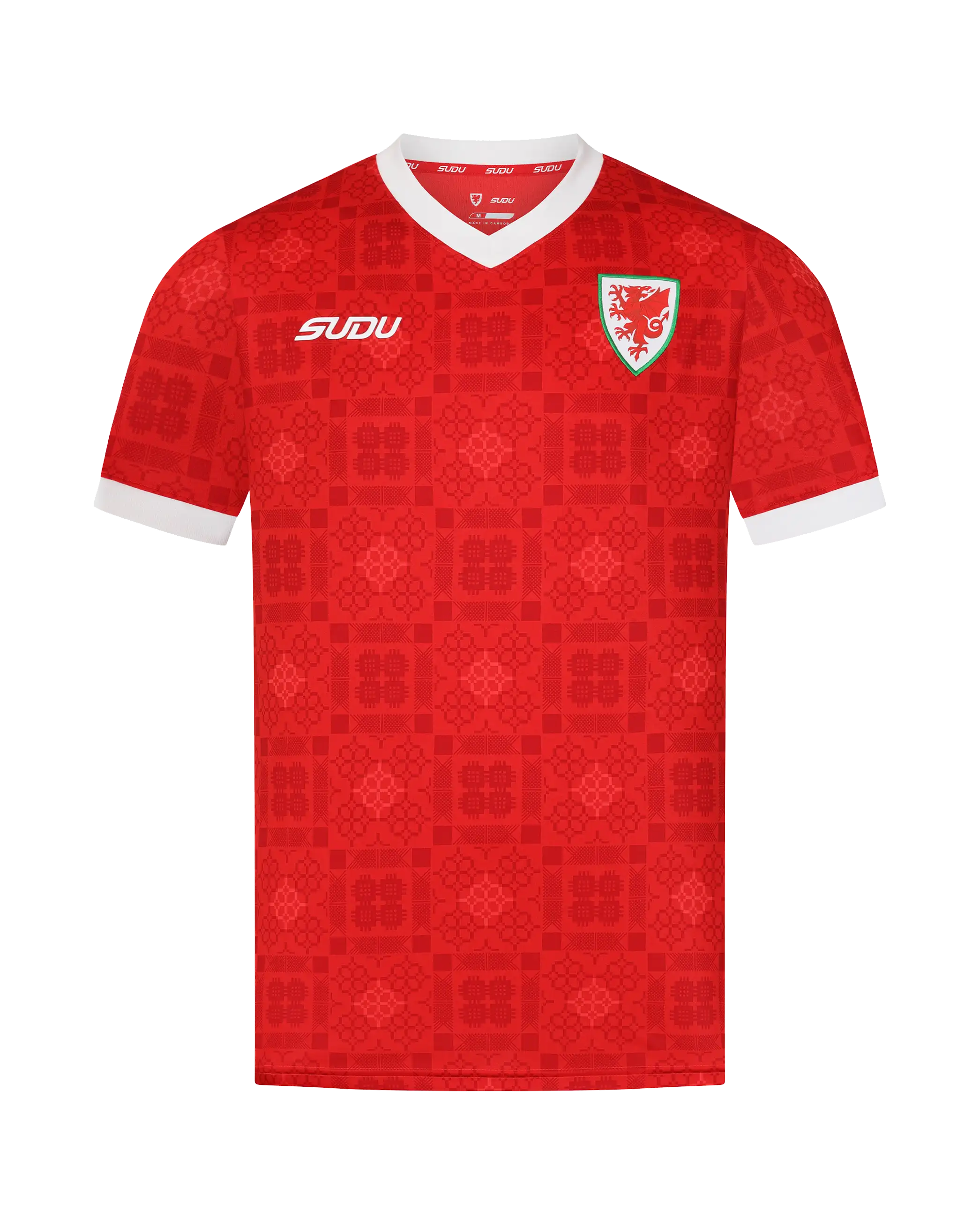 Wales Home Kit SUDU 2026-28 maglia rossa adulto L