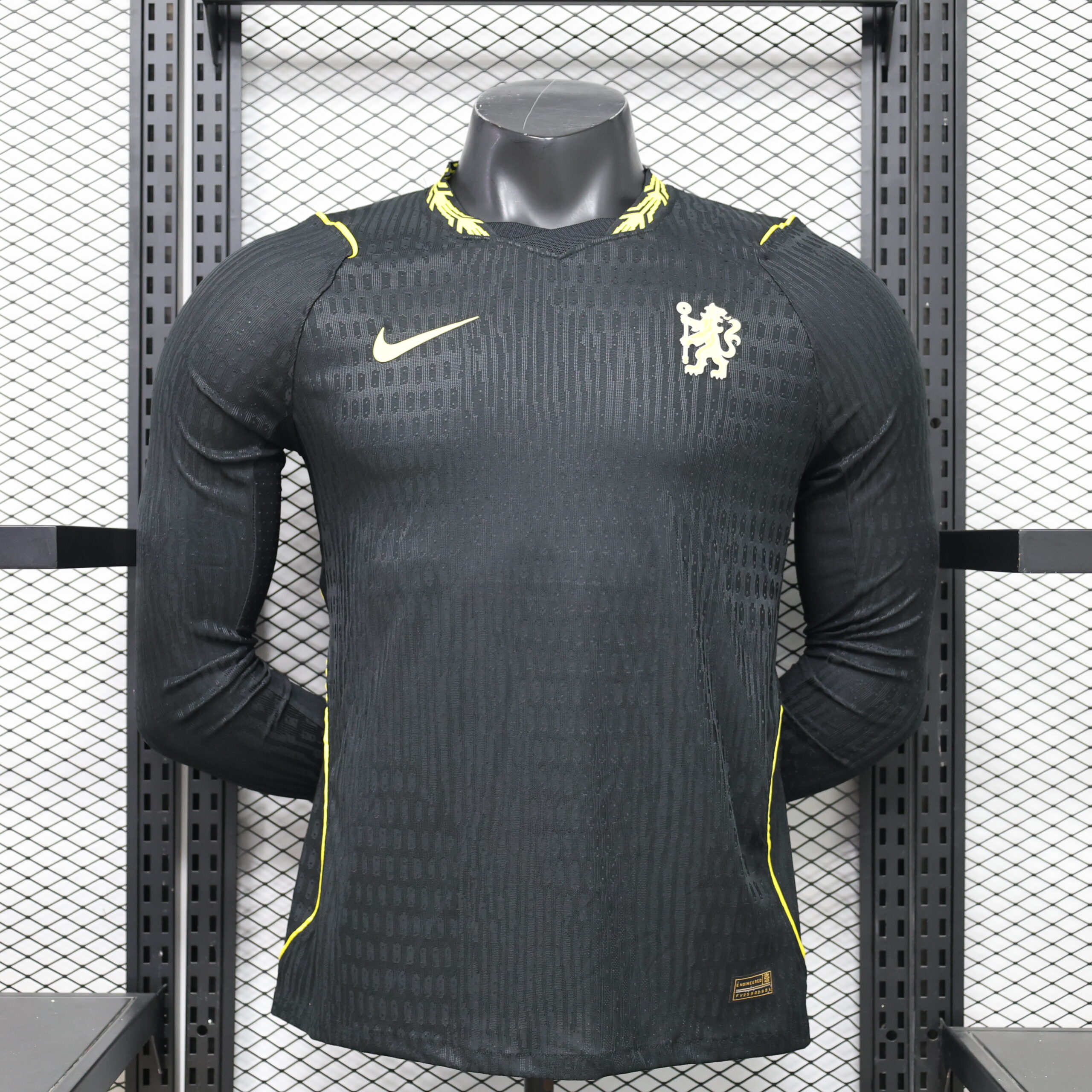 Chelsea 2026/27 seconda maglia calcio manica lunga