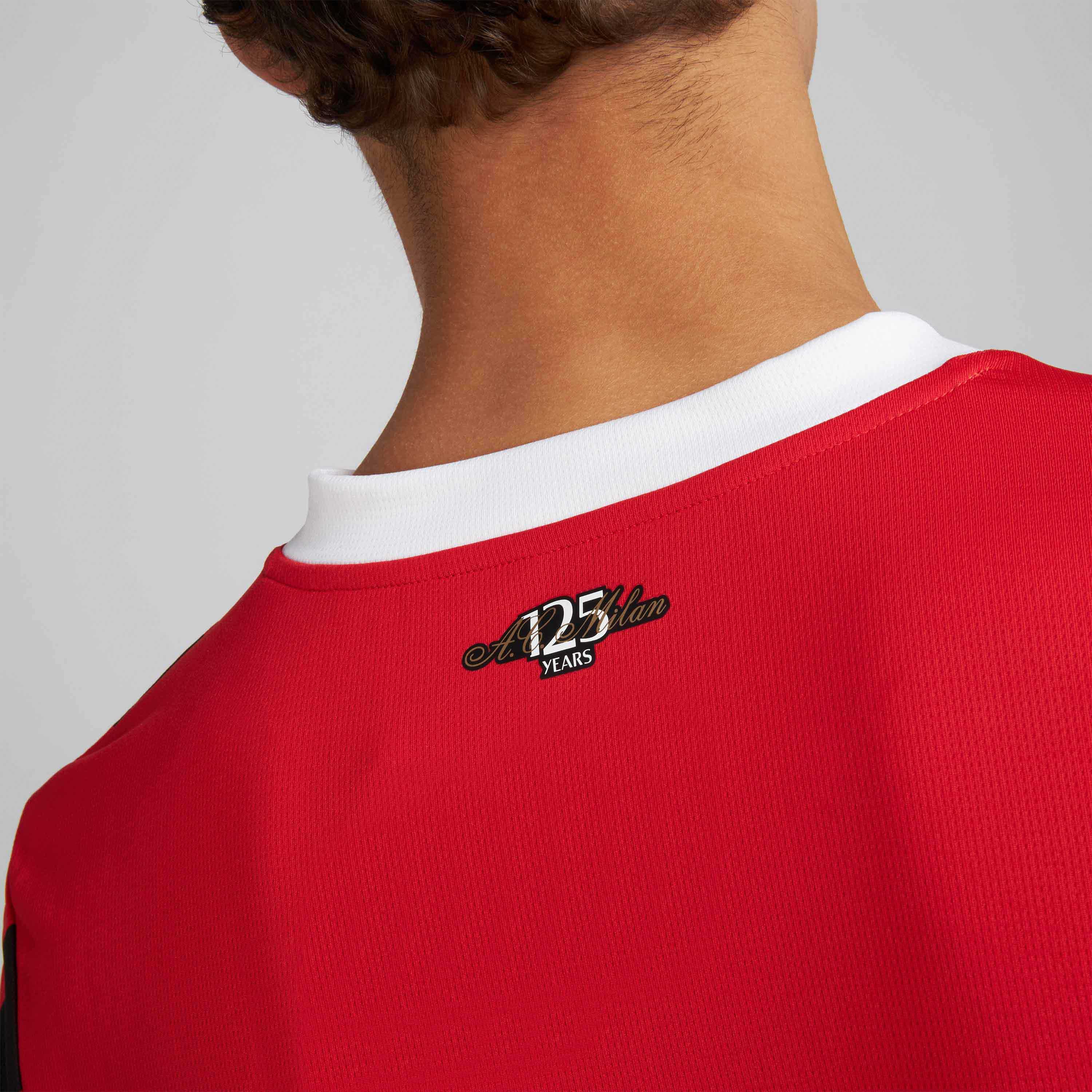 AC Milan 2024/25 Maglia Home Authentic Manica Lunga Uomo