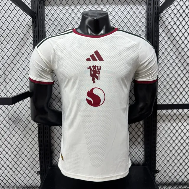 Tifoso Store Player Version Manchester United Third 2026/27 maglia bianca
