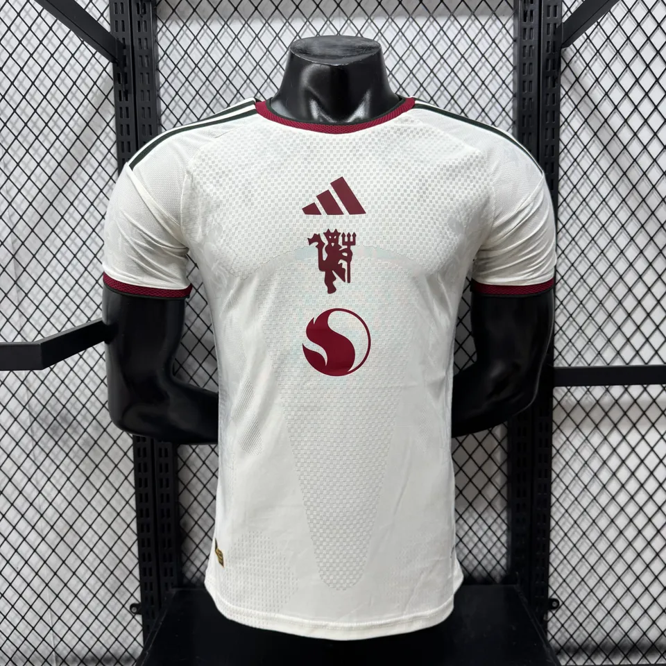 Tifoso Store Player Version Manchester United Third 2026/27 maglia bianca