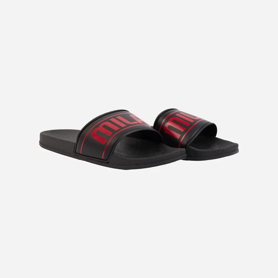 AC Milan Slides ciabatte unisex 43 nere slip-on
