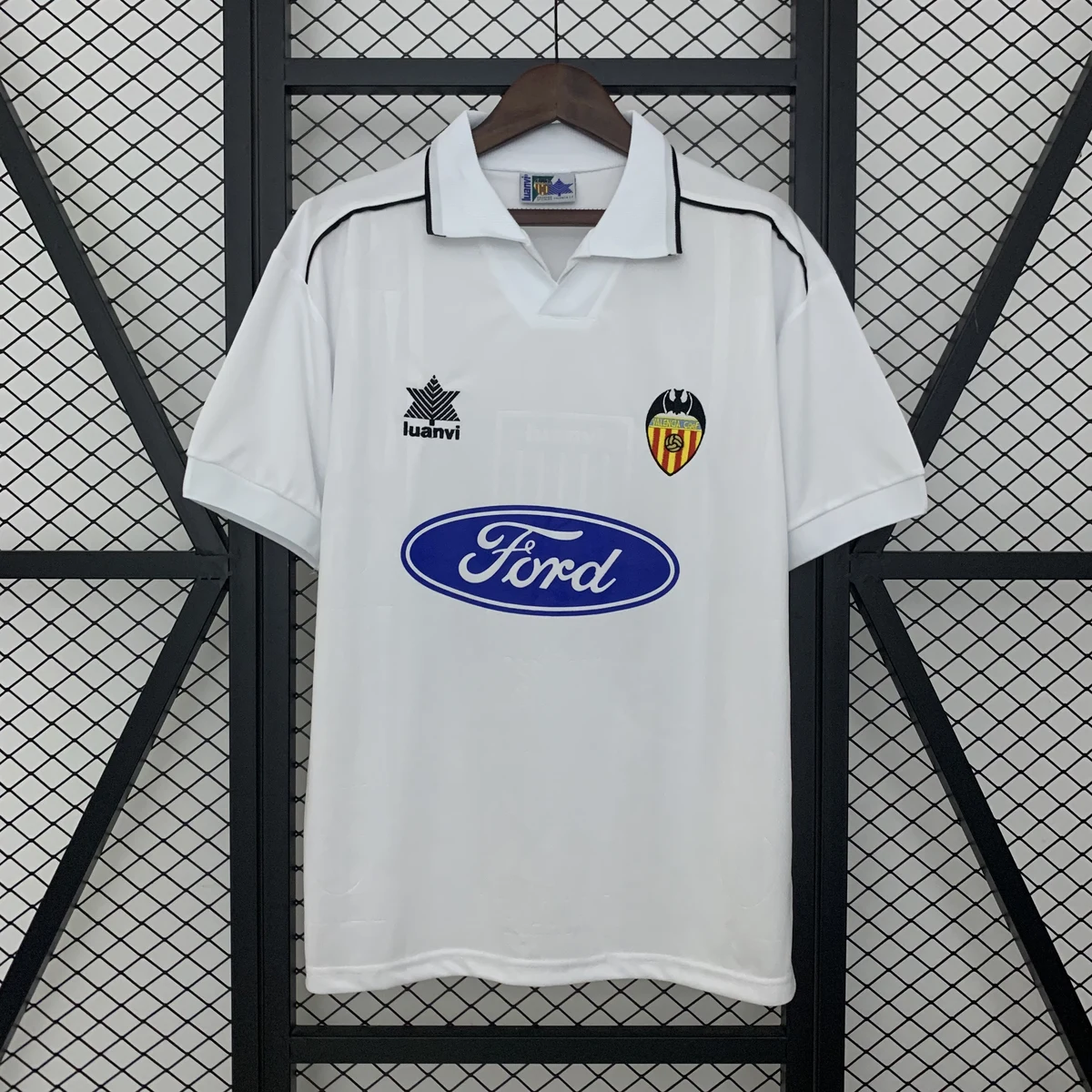 Tifoso Store Maglia Valencia 1996/97 maglia retro bianca