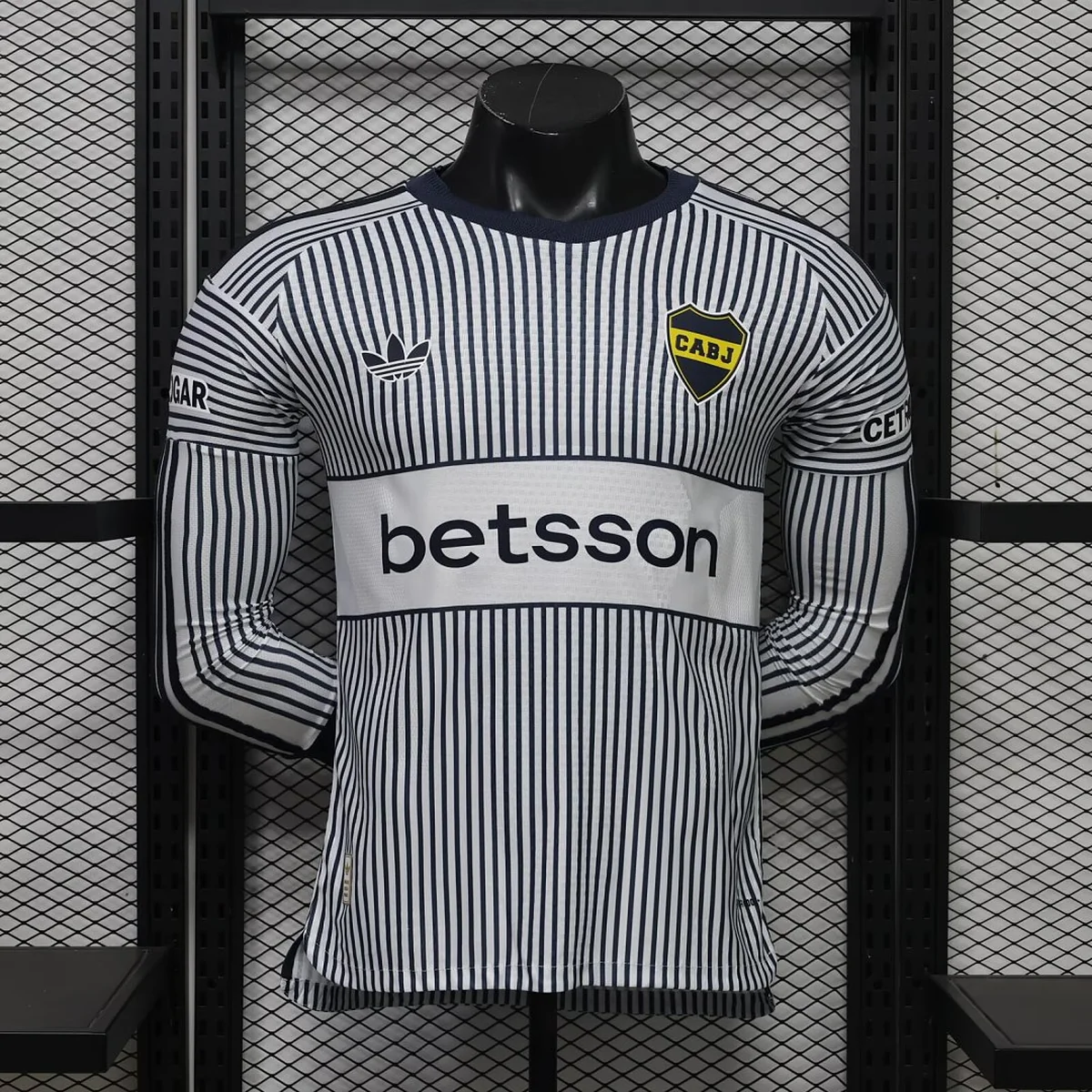 Tifoso Store Seconda Boca Juniors 2026/27 maglia manica lunga bianca nera
